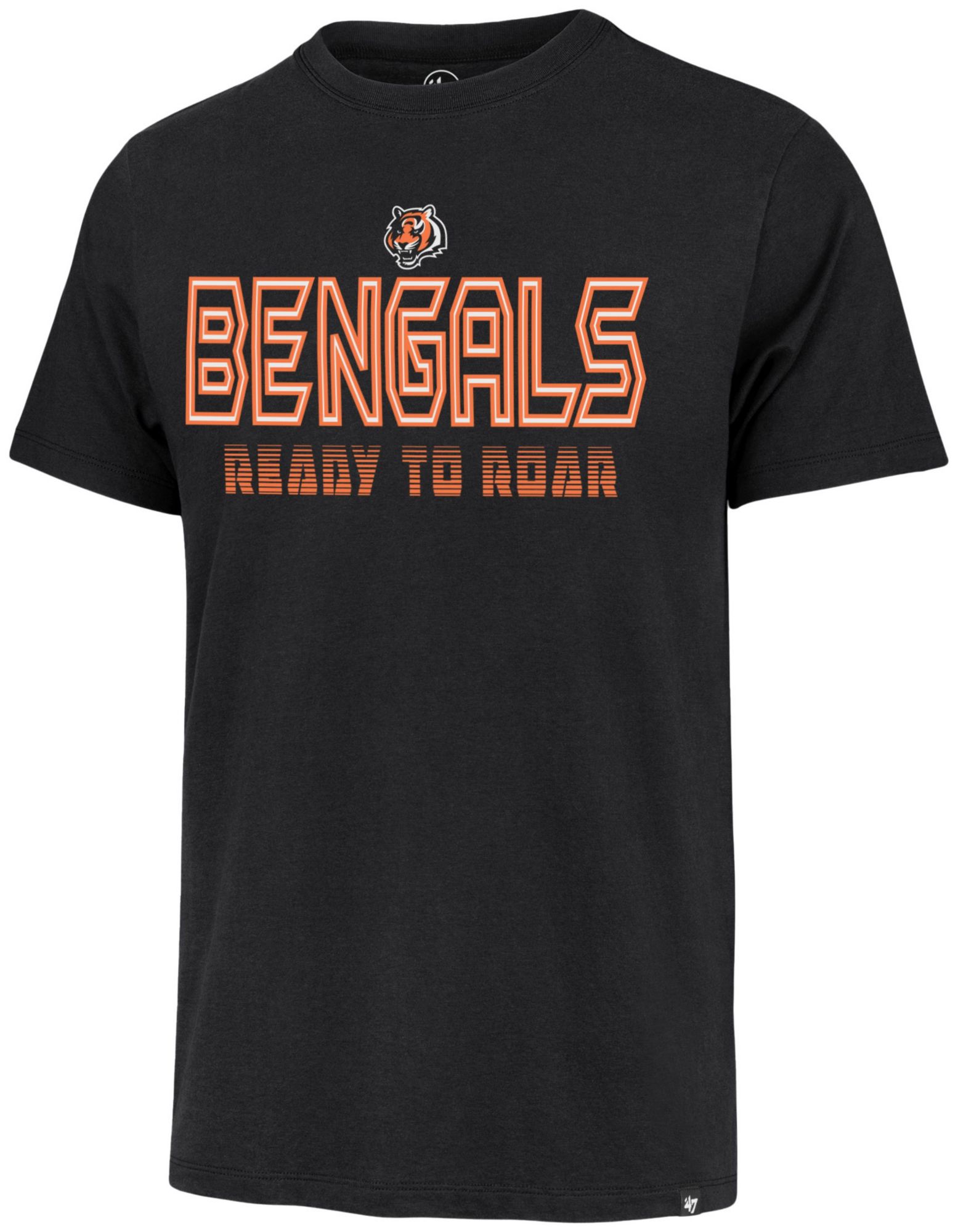 '47 Men's Cincinnati Bengals Black Byline Franklin T-Shirt product image