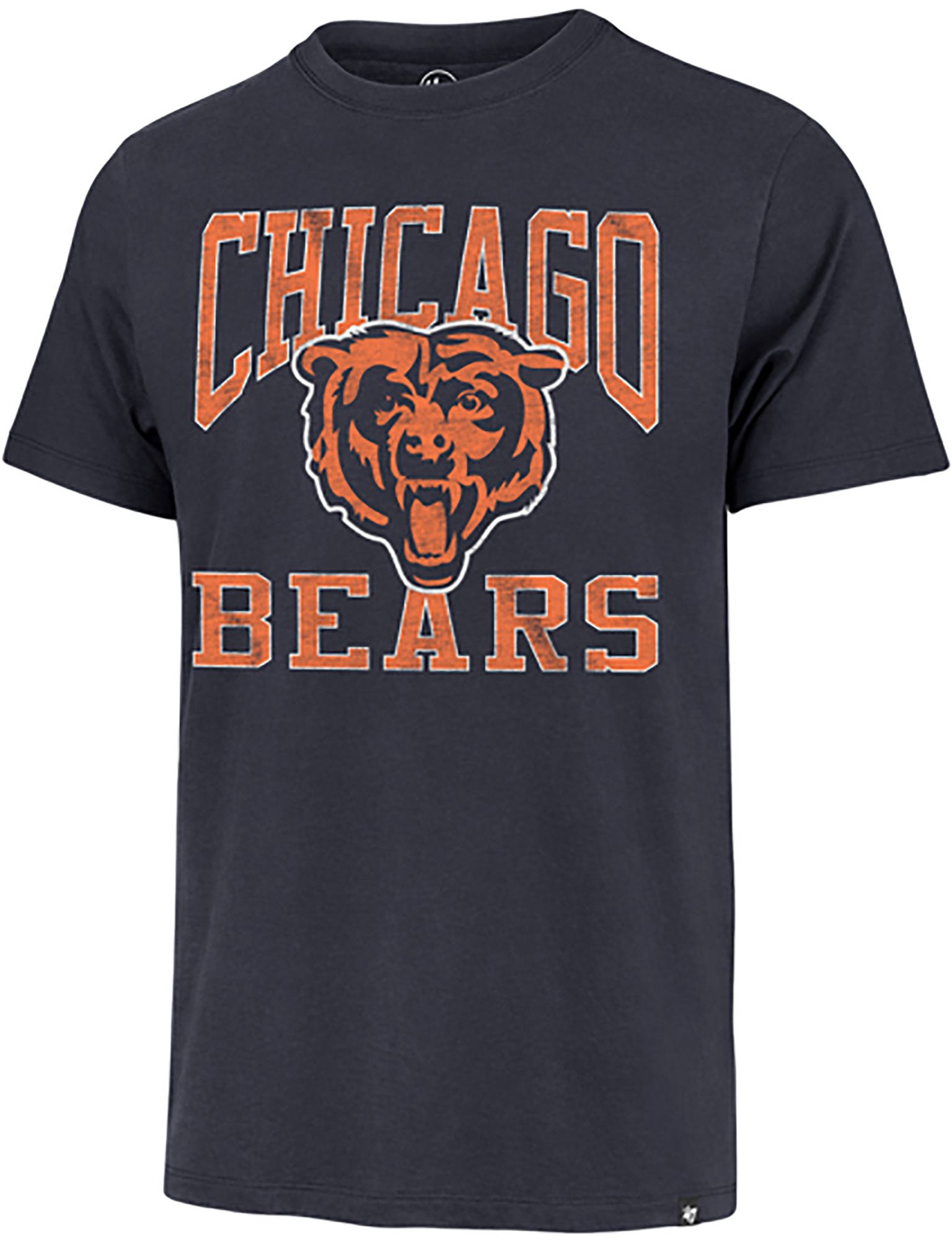 '47 Men's Chicago Bears Navy Big Ups T-Shirt product image
