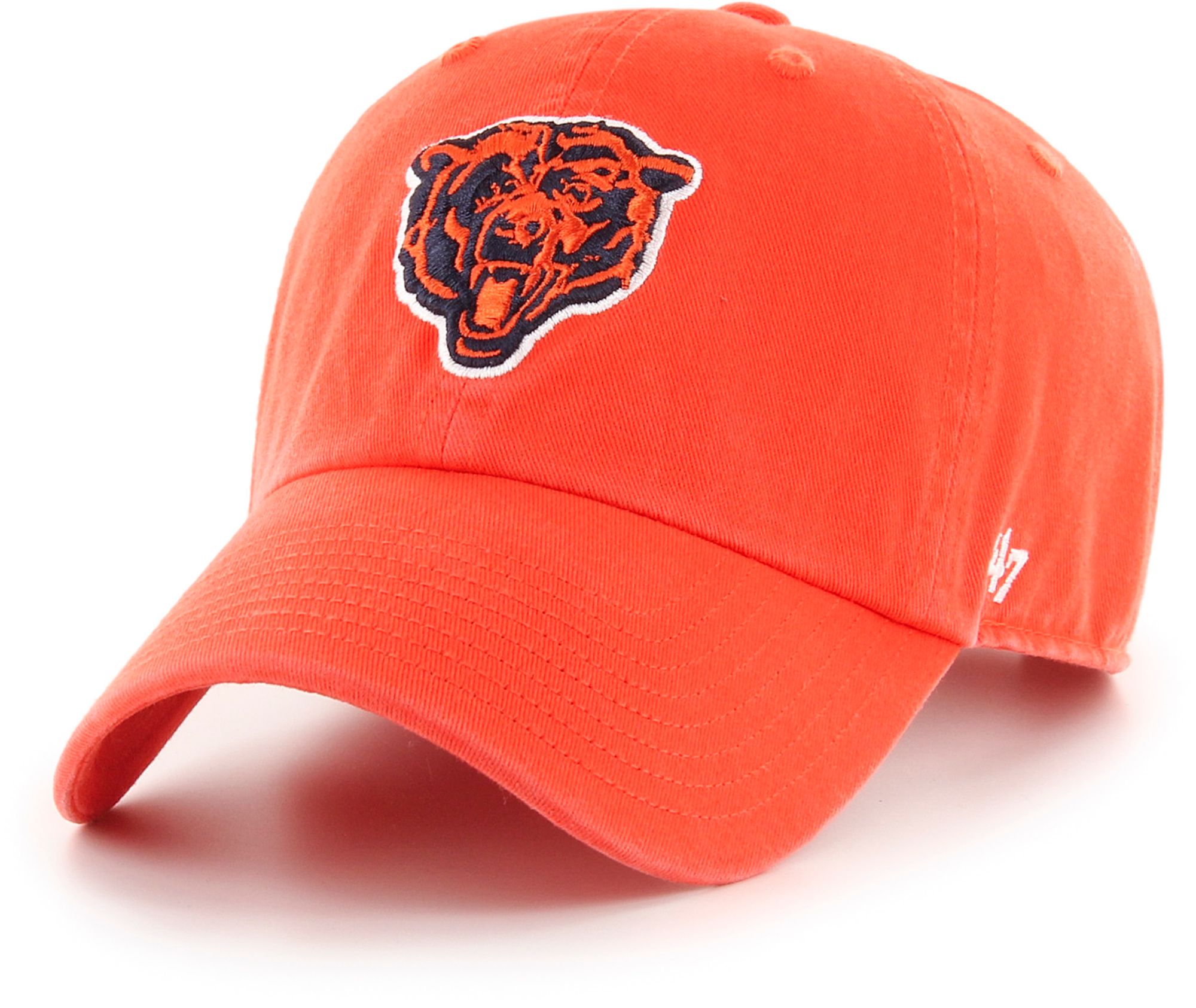 '47 Men's Chicago Bears Orange Legacy Clean Up Adjustable Hat product image