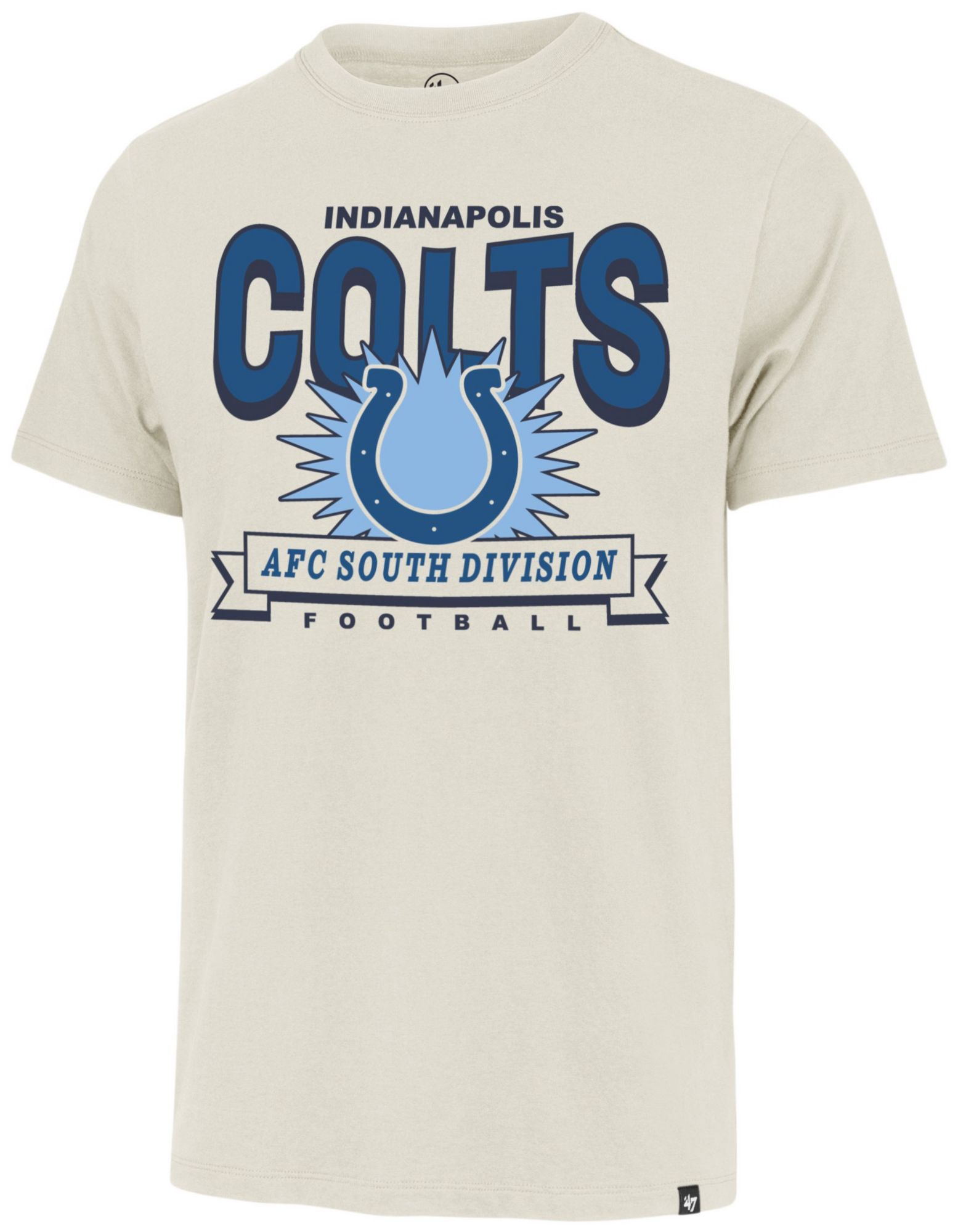 '47 Men's Indianapolis Colts Dune Twelve Six Franklin T-Shirt product image