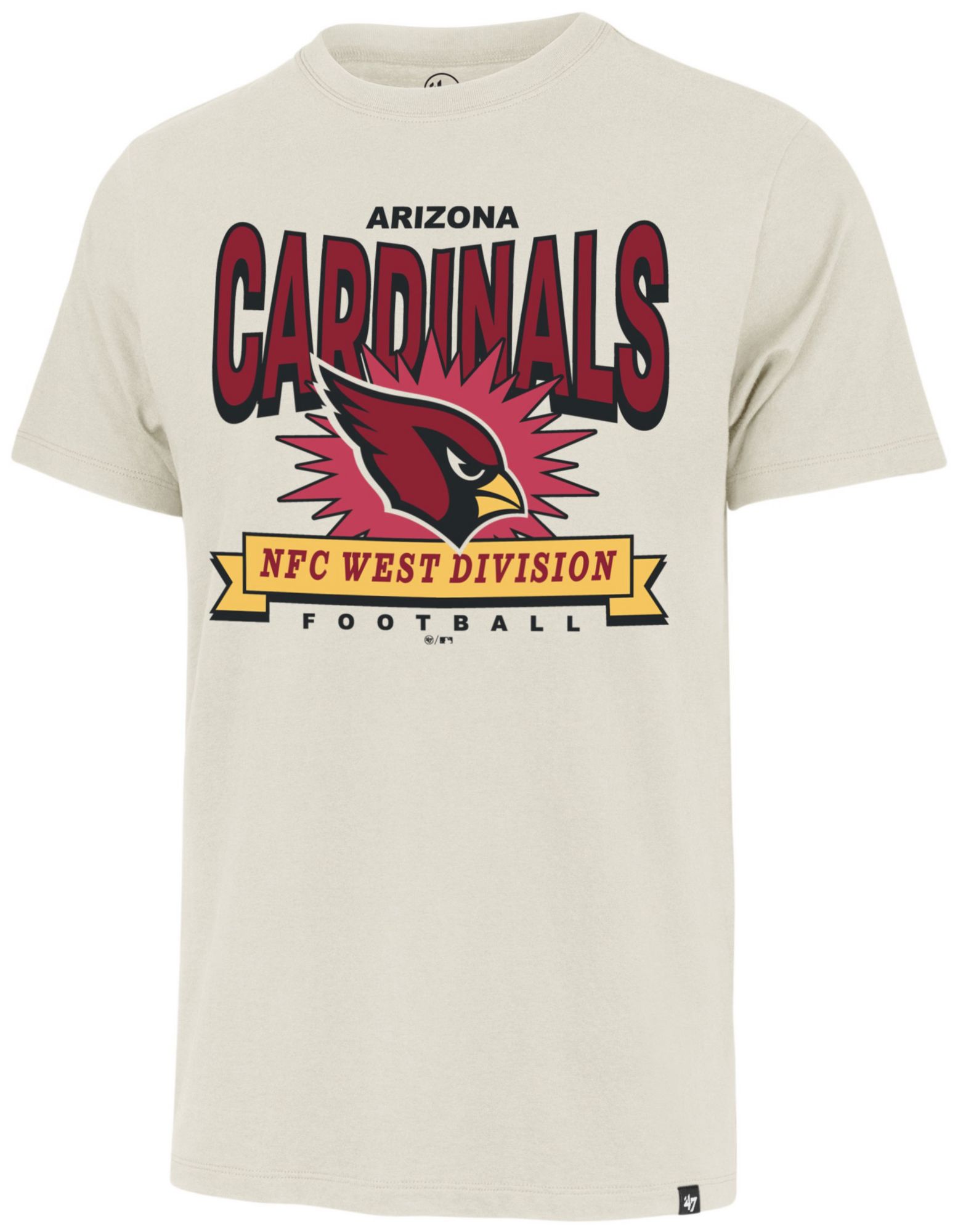 '47 Men's Arizona Cardinals Dune Twelve Six Franklin T-Shirt product image