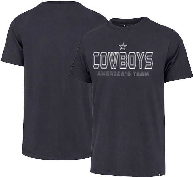'47 Men's Dallas Cowboys Atlas Blue Byline Franklin T-Shirt product image