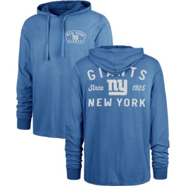 sorry, '47 Men's New York Giants Blue Overhand Long Sleeve Hoodie T-Shirt is currently out of stock
