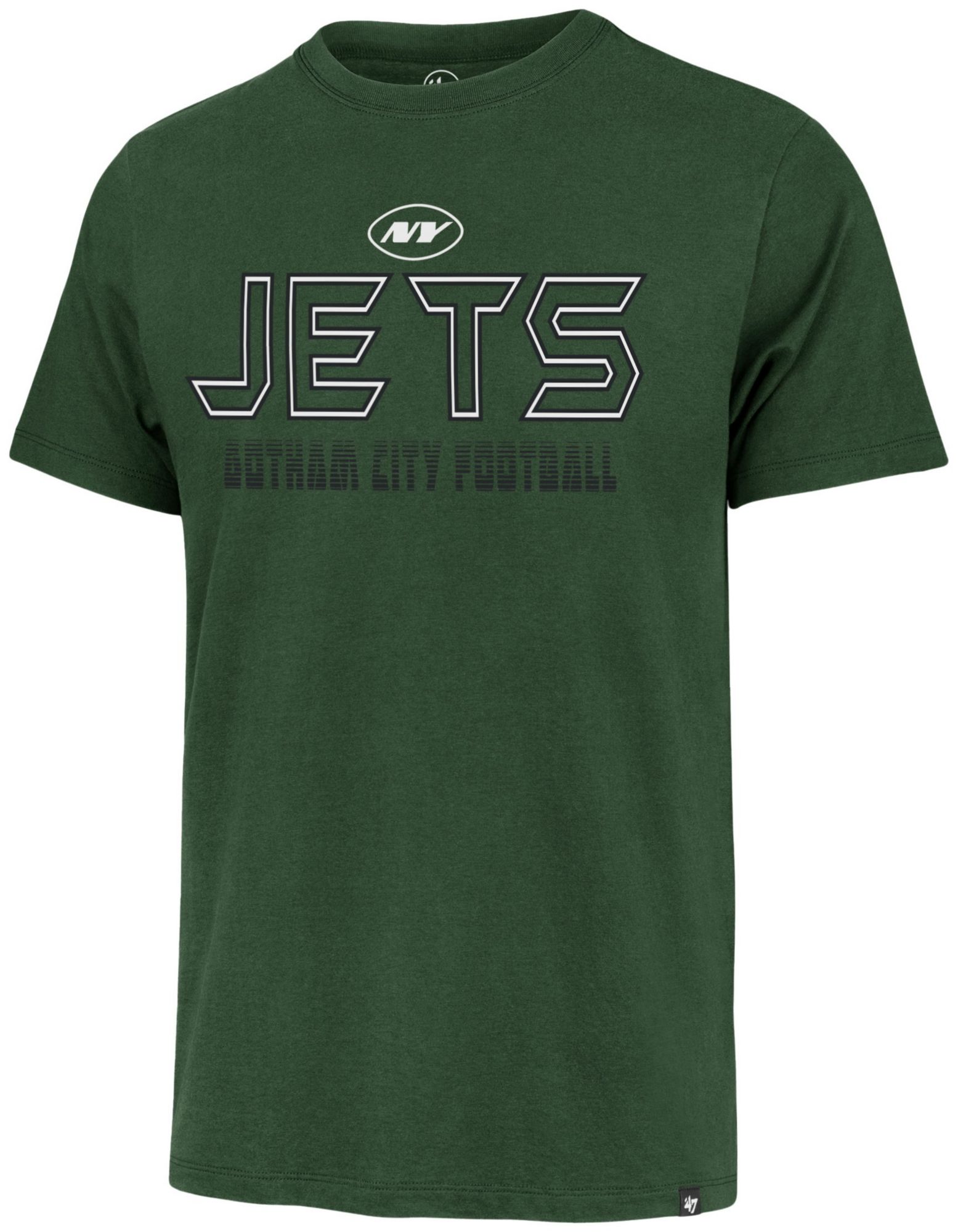 '47 Men's New York Jets Green Byline Franklin T-Shirt product image