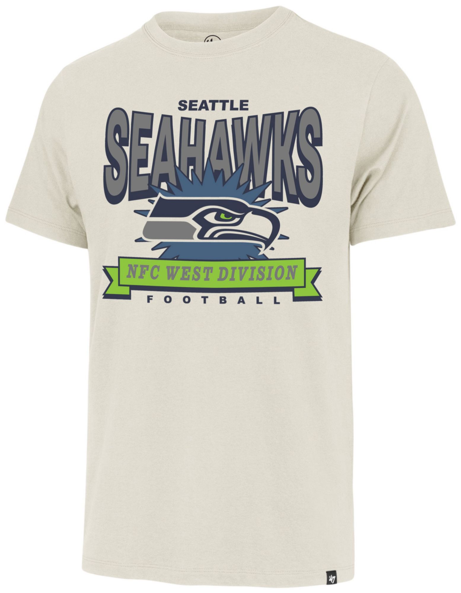 '47 Men's Seattle Seahawks Dune Twelve Six Franklin T-Shirt product image