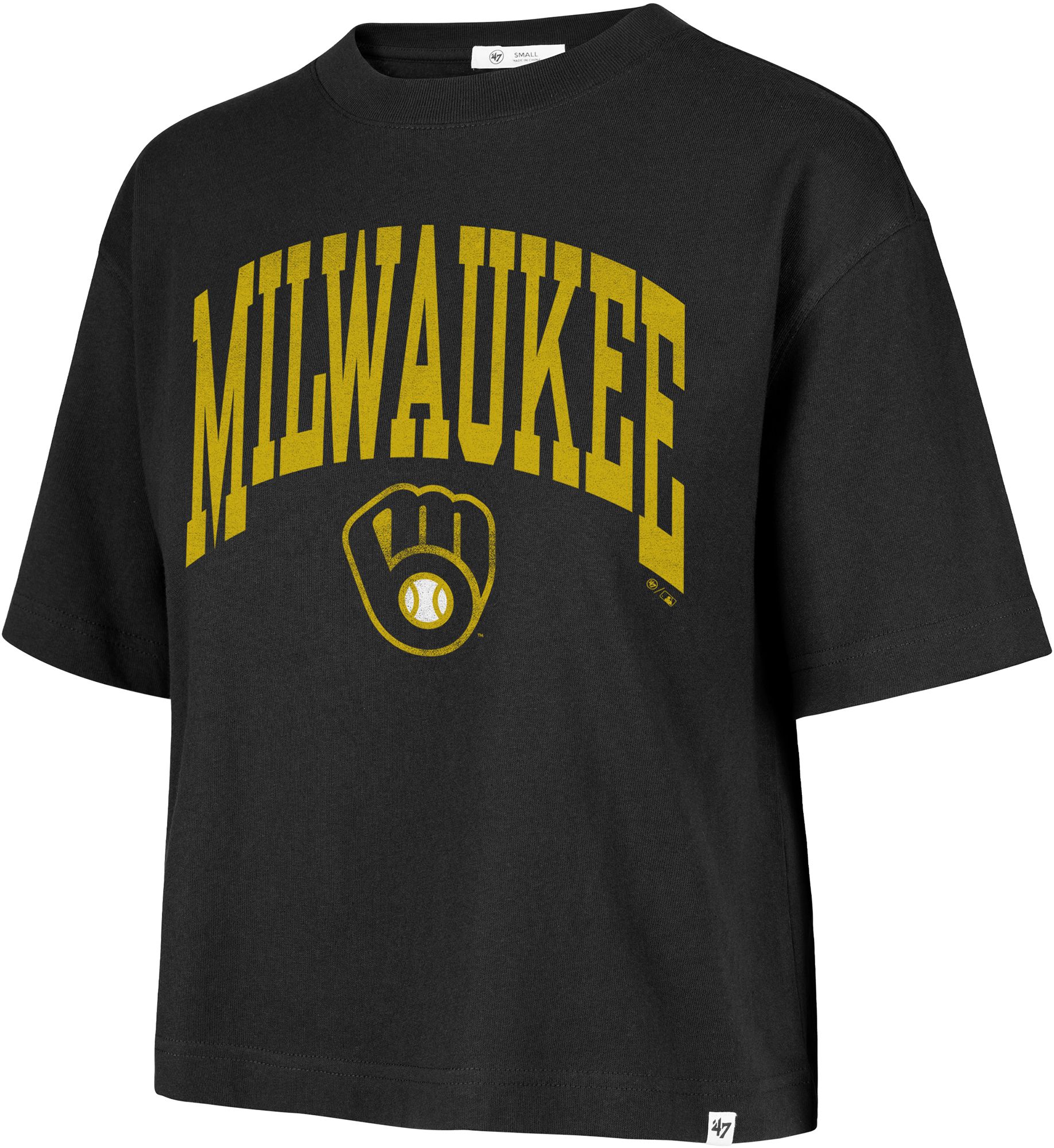 47 Women's Milwaukee Brewers Black Shale Reed City T-Shirt product image