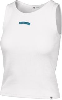47 Women's Arizona Diamondbacks White Baby Ribbed Wordmark Micro