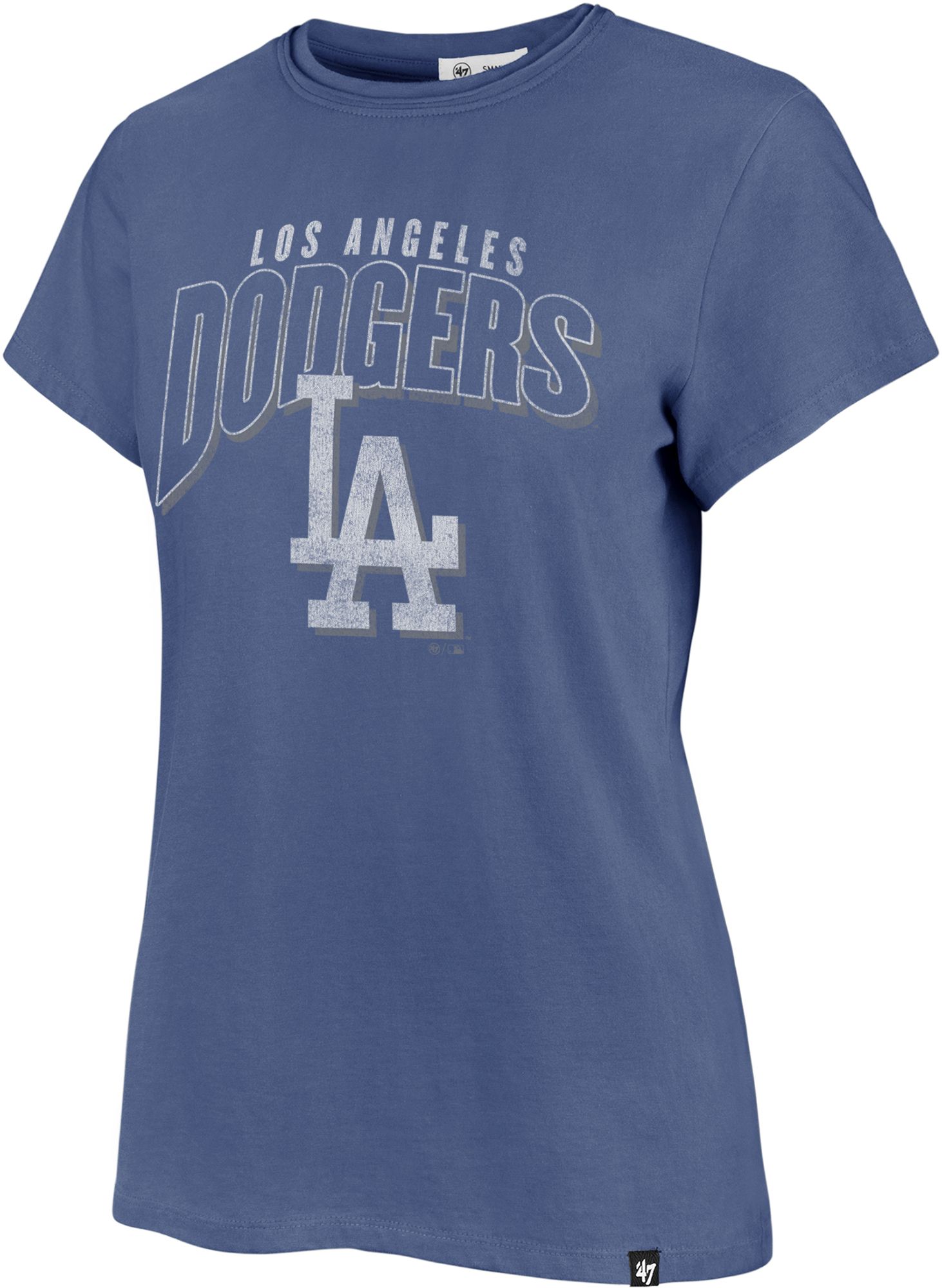 '47 Women's Los Angeles Dodgers Blue Treasure Franklin T-Shirt product image