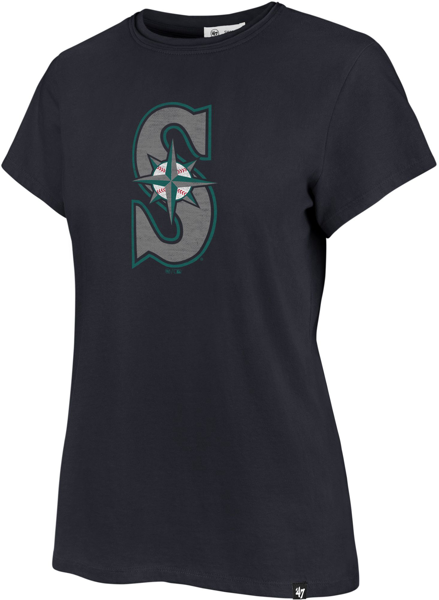 '47 Women's Seattle Mariners Blue Premier Franklin T-Shirt product image