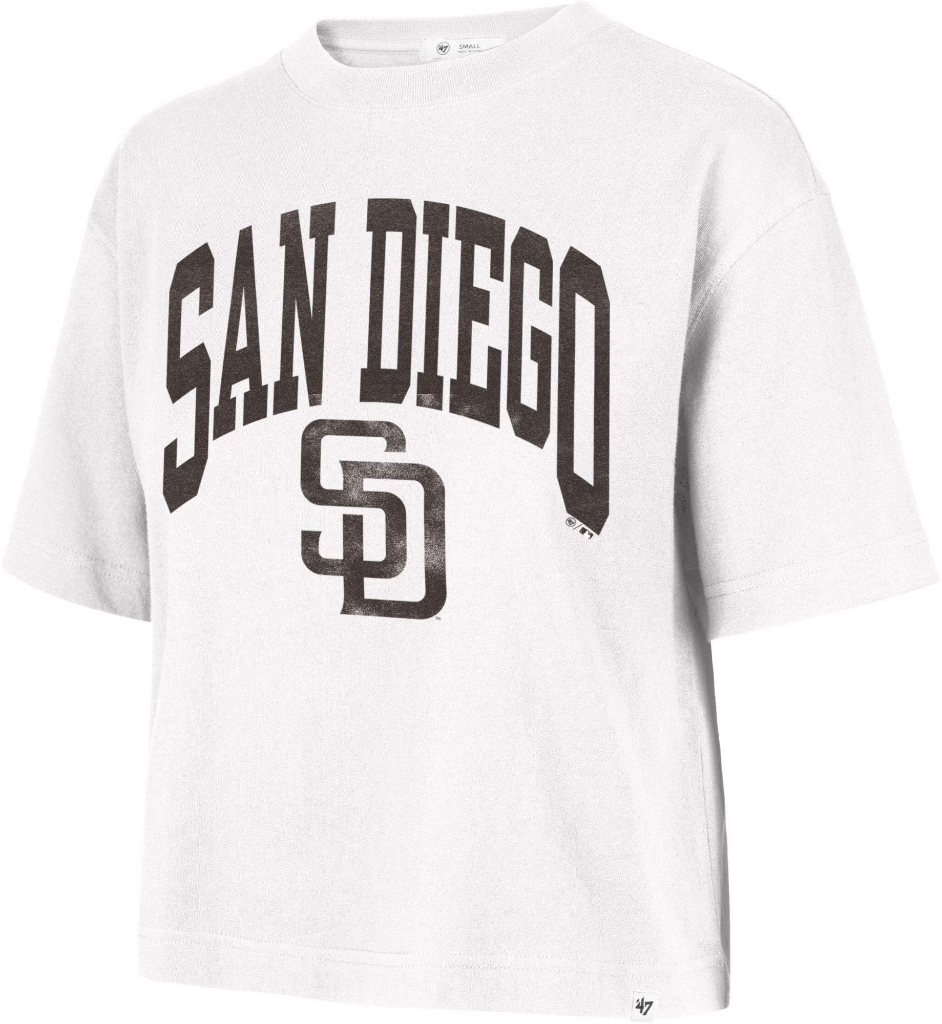 '47 Women's San Diego Padres White Shale City T-Shirt product image
