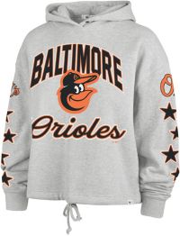 47 Women's Baltimore Orioles Gray Venice Starry Eyed Hoodie