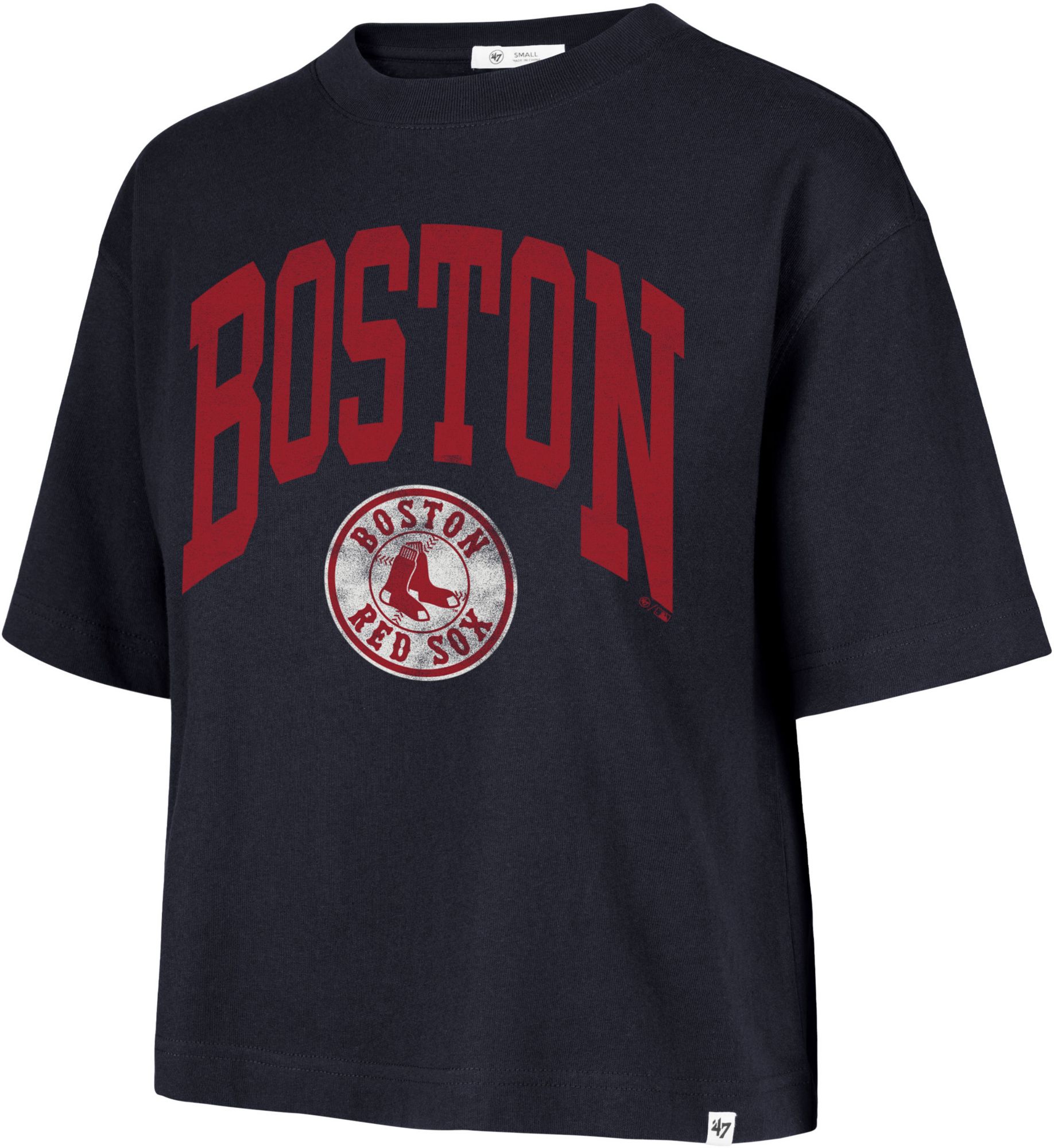 '47 Women's Boston Red Sox Navy Shale Reed City T-Shirt product image