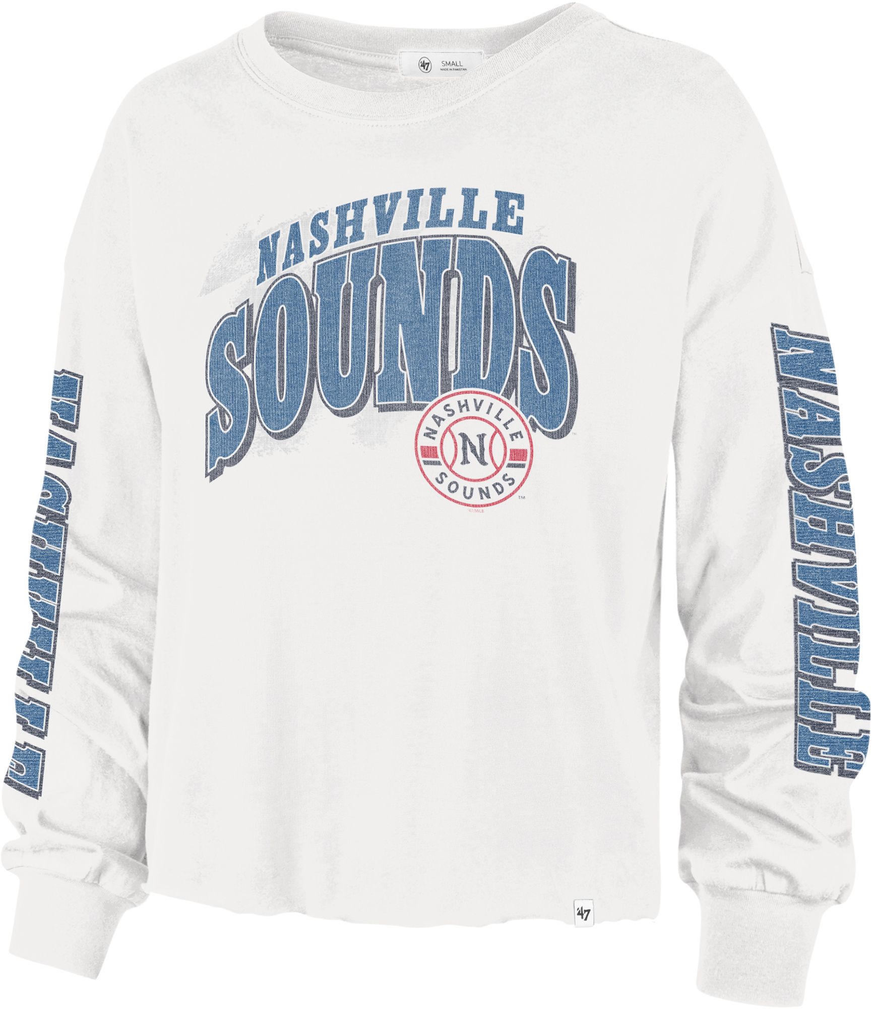 '47 Women's Nashville Sounds Cream Parkway Long Sleeve T-Shirt product image