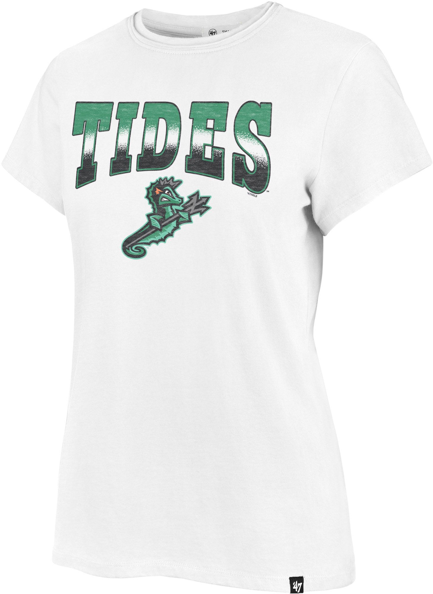 '47 Women's Norfolk Tides White Undertone Franklin T-Shirt product image
