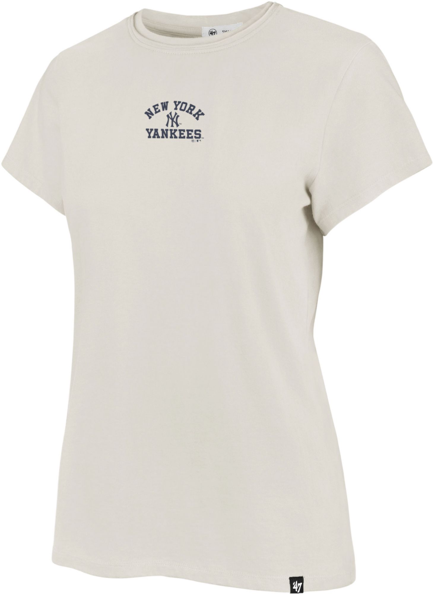 '47 Women's New York Yankees Cream Frankie Spirited Arch T-Shirt product image