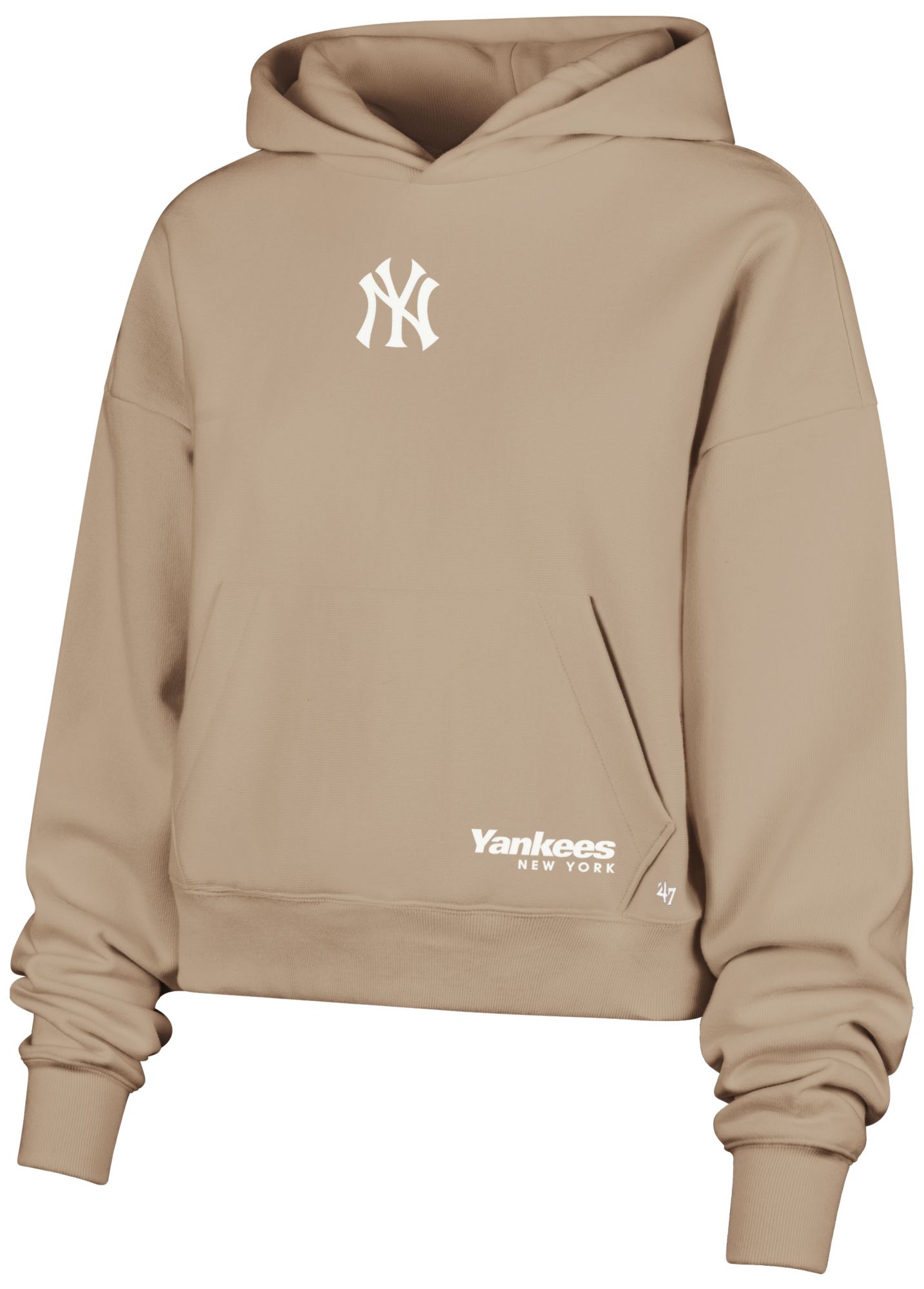 '47 Women's New York Yankees Tan Sue Foundation Pullover Hoodie product image