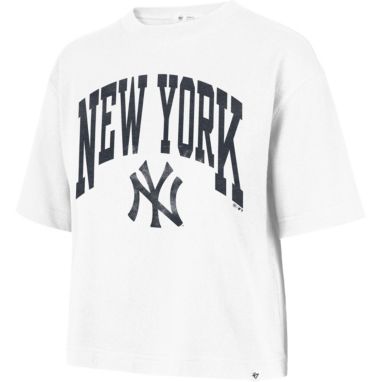 sorry, '47 Women's New York Yankees White Shale City T-Shirt is currently out of stock