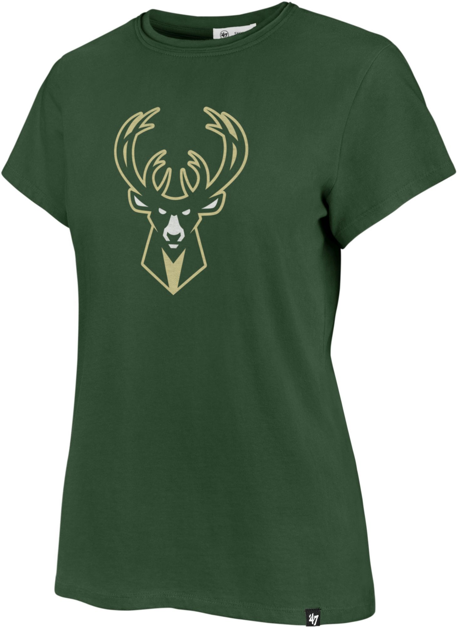 '47 Women's Milwaukee Bucks Green Frankie T-Shirt product image