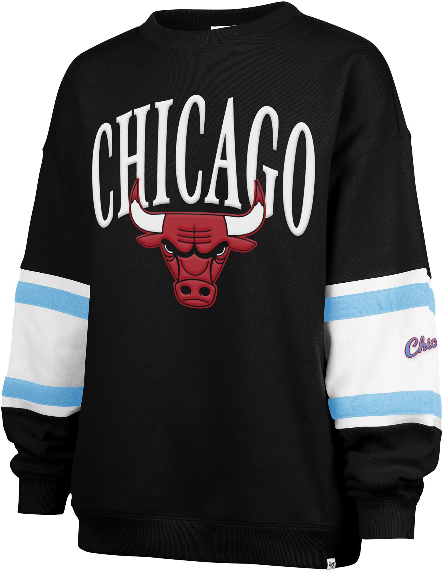 '47 Women's 2025-26 City Edition Chicago Bulls Steadfast Crewneck Sweatshirt product image