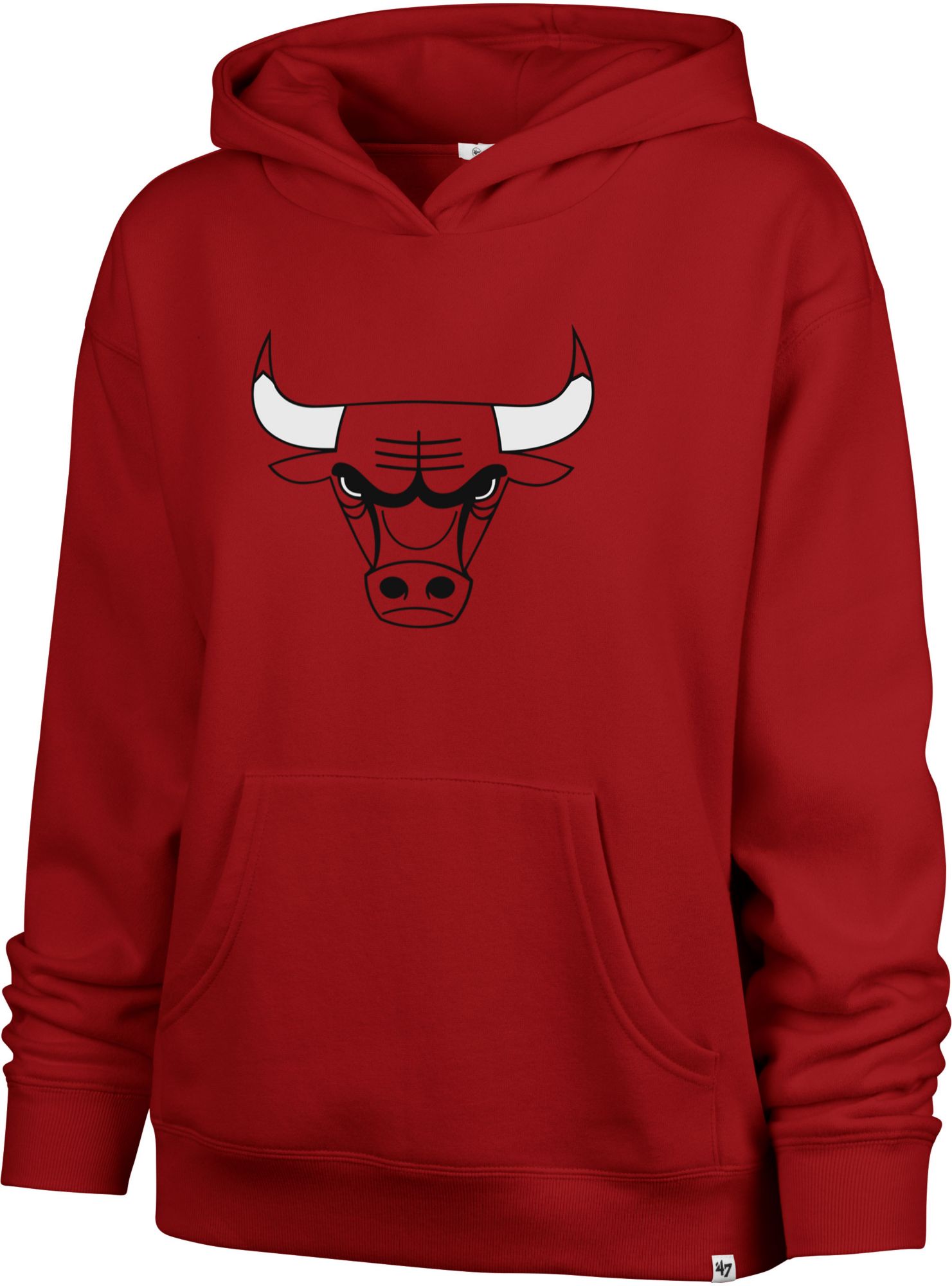 '47 Women's Chicago Bulls Red Naomi Pullover Hoodie product image