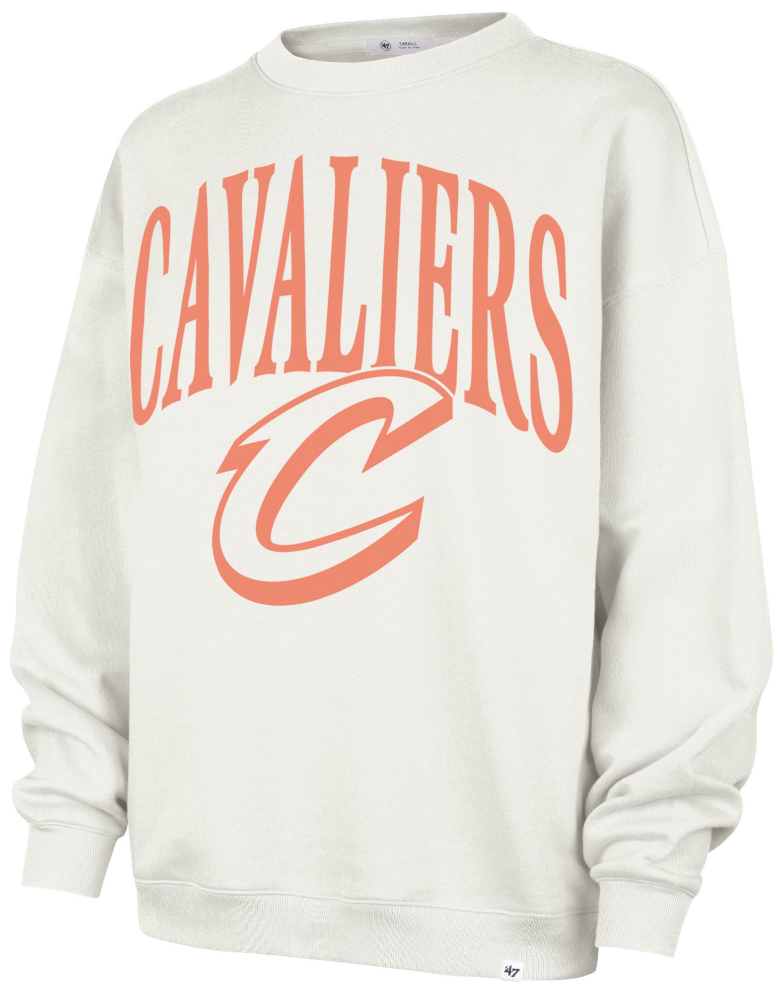 '47 Women's Cleveland Cavaliers Tan 2025 City Edition Oversized Crewneck Sweatshirt product image