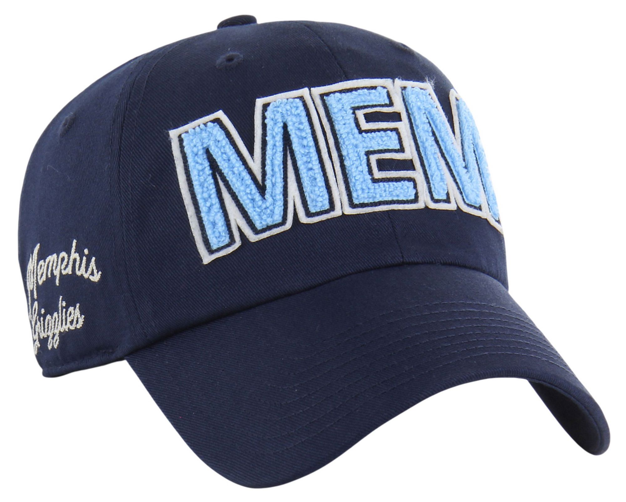 '47 Women's Memphis Grizzlies Navy Zoey Clean Up Adjustable Hat product image