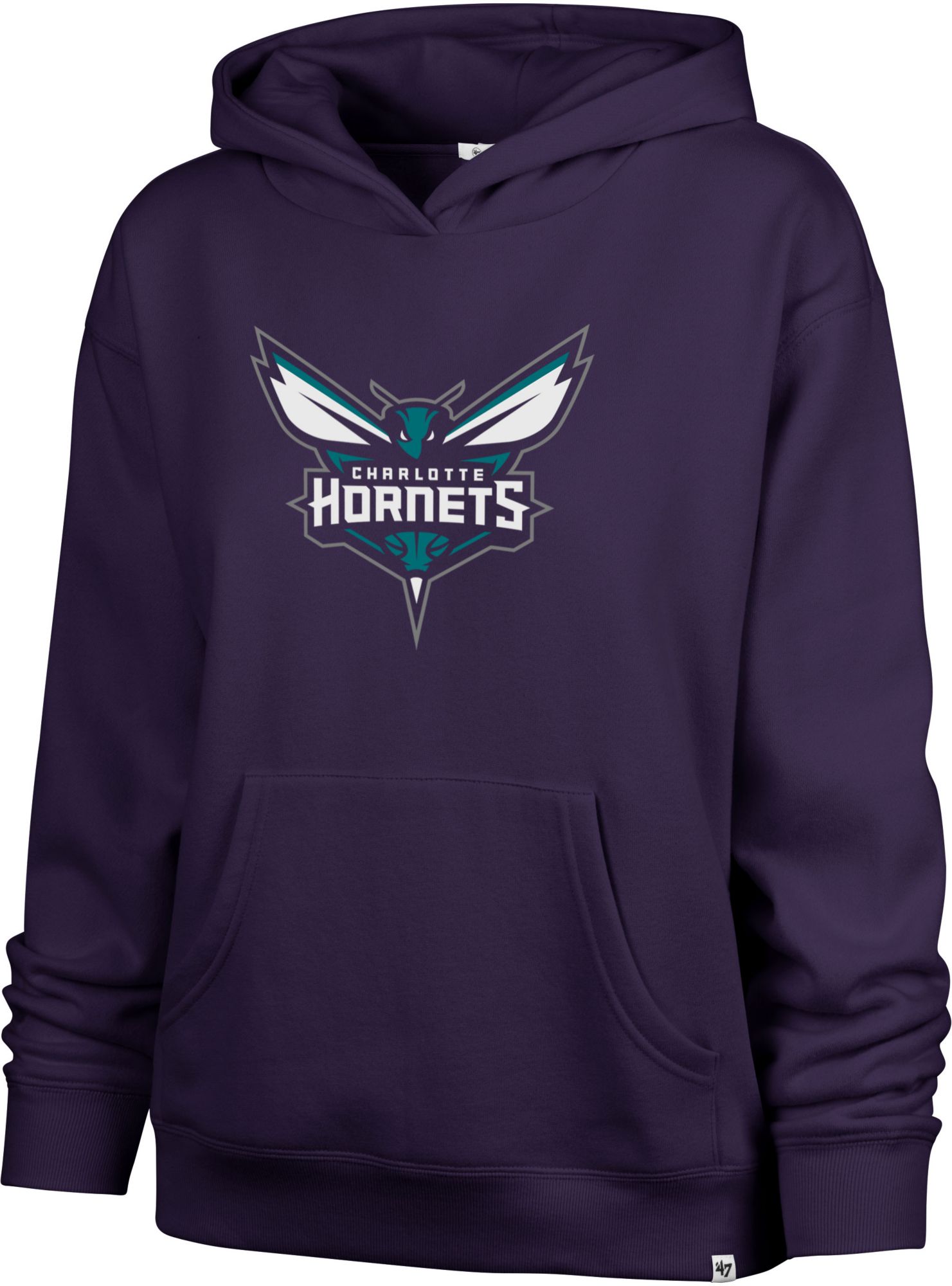 '47 Women's Charlotte Hornets Purple Naomi Pullover Hoodie product image