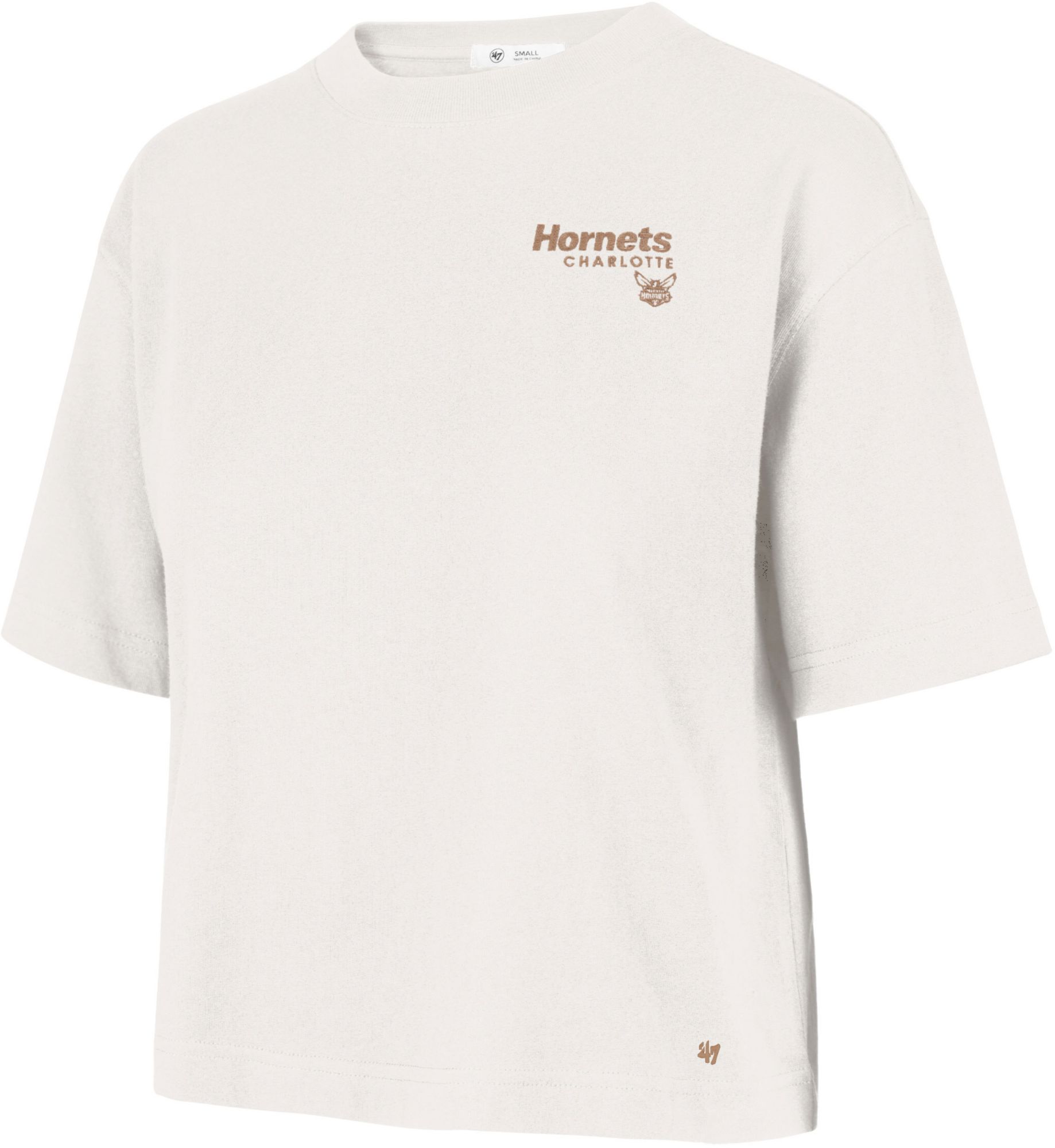 '47 Women's Charlotte Hornets Off White Serena City T-Shirt product image