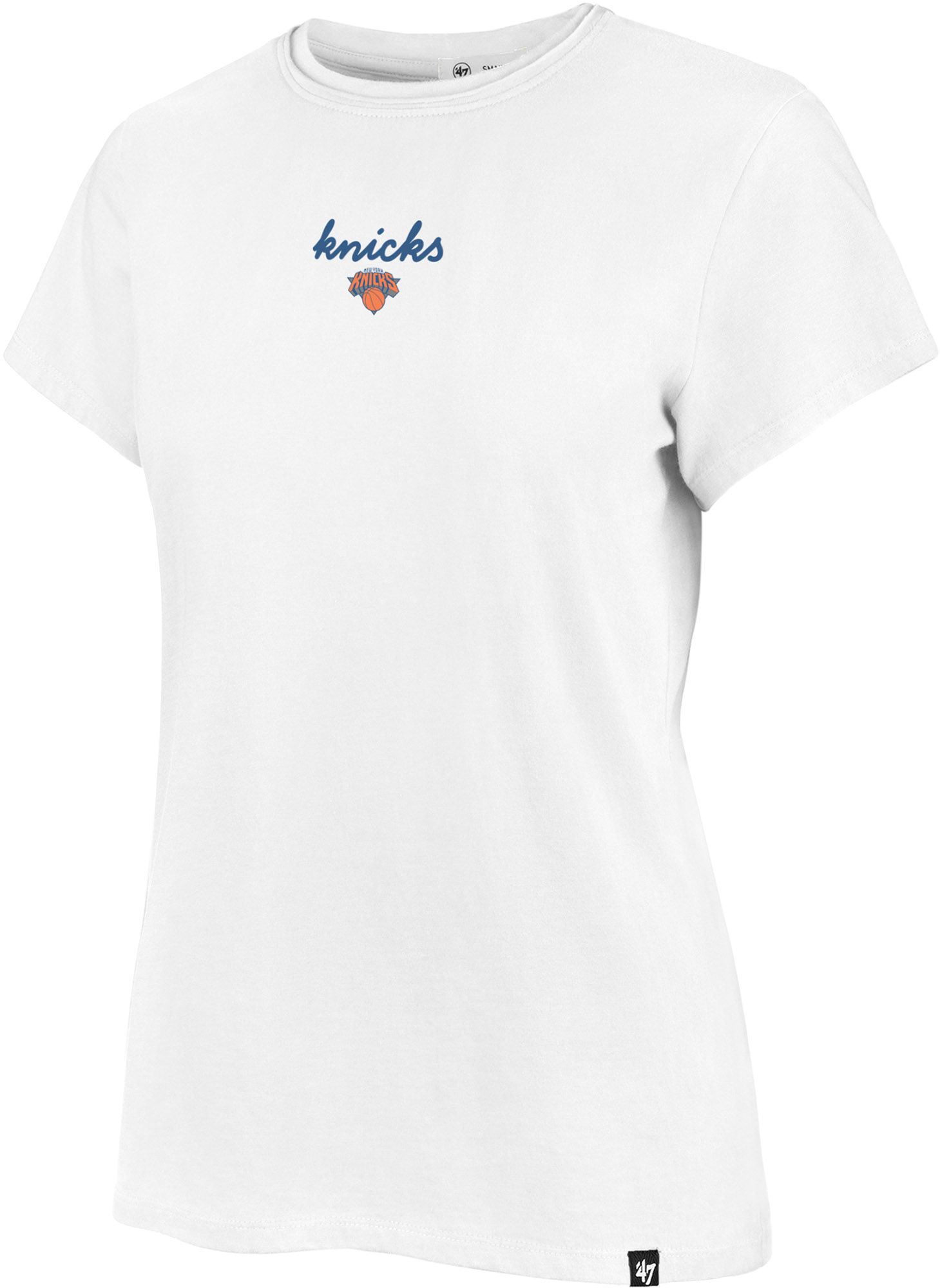 '47 Women's New York Knicks White Script T-Shirt product image