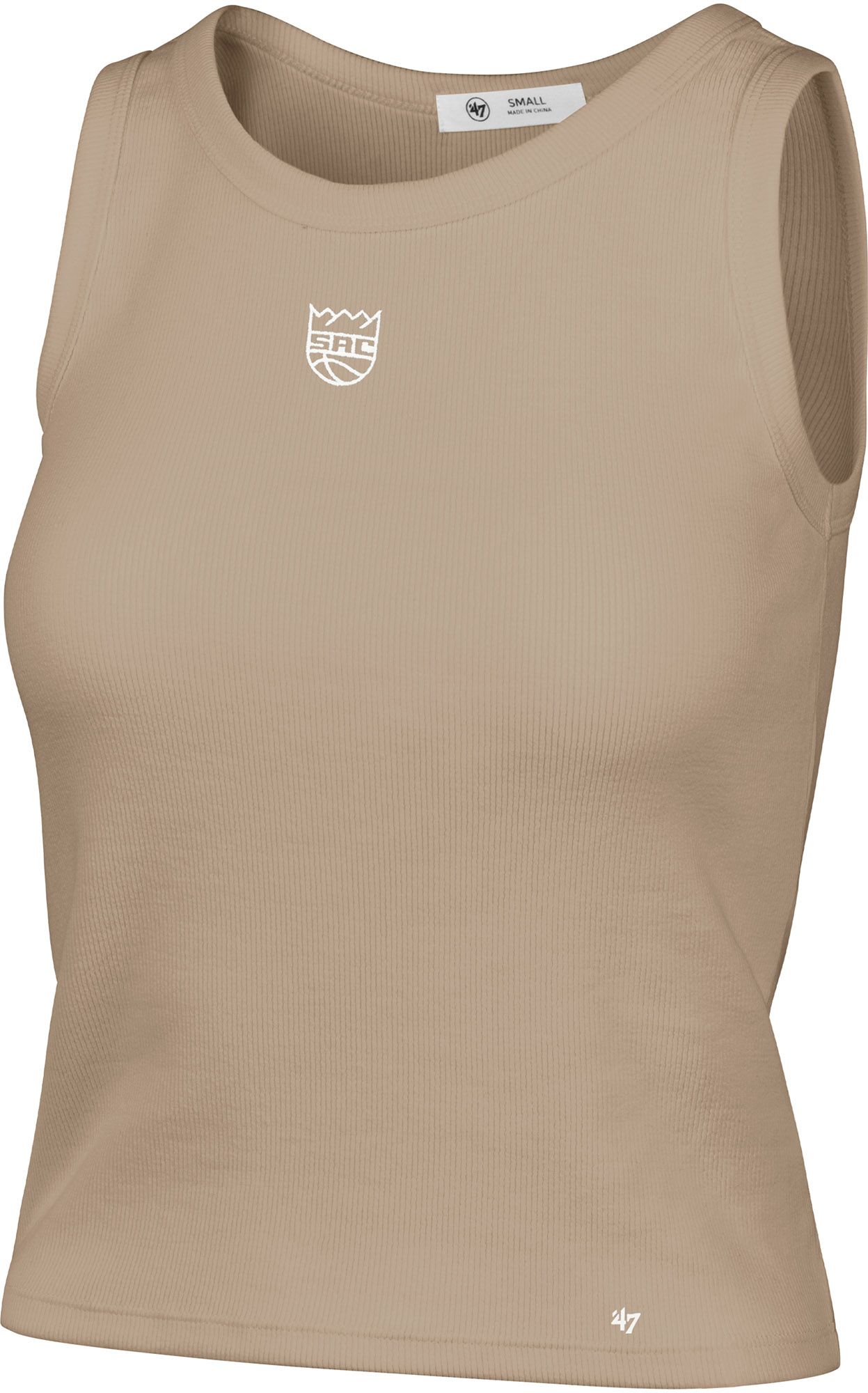 '47 Women's Sacramento Kings Brown Skyhook Baby Rib Tank Top product image