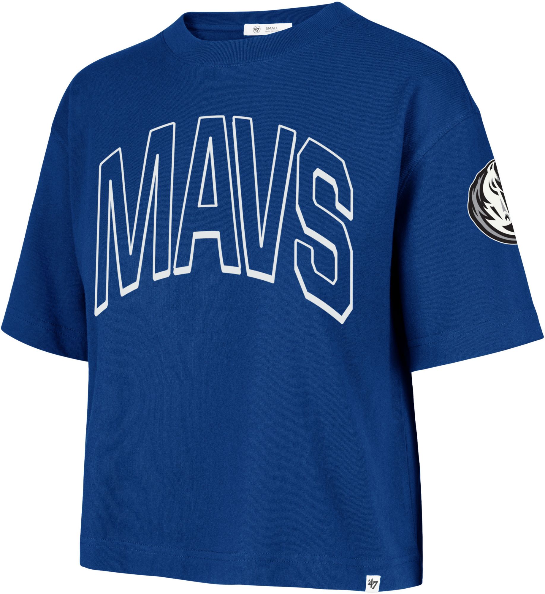 '47 Women's Dallas Mavericks Blue Call Out Reed City T-Shirt product image
