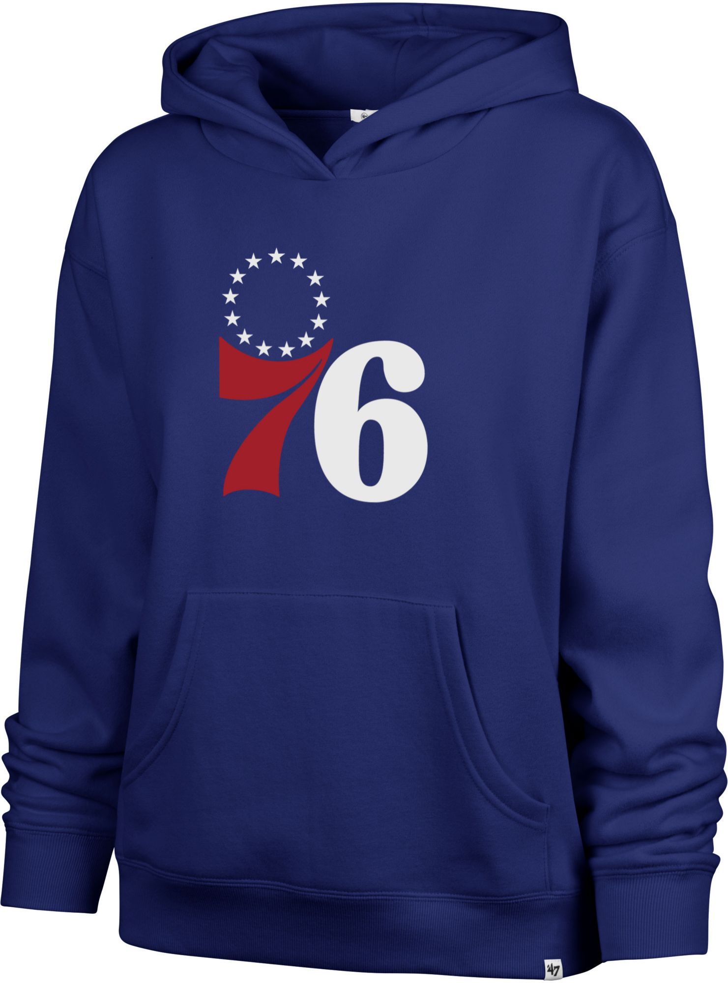'47 Women's Philadelphia 76ers Blue Naomi Pullover Hoodie product image