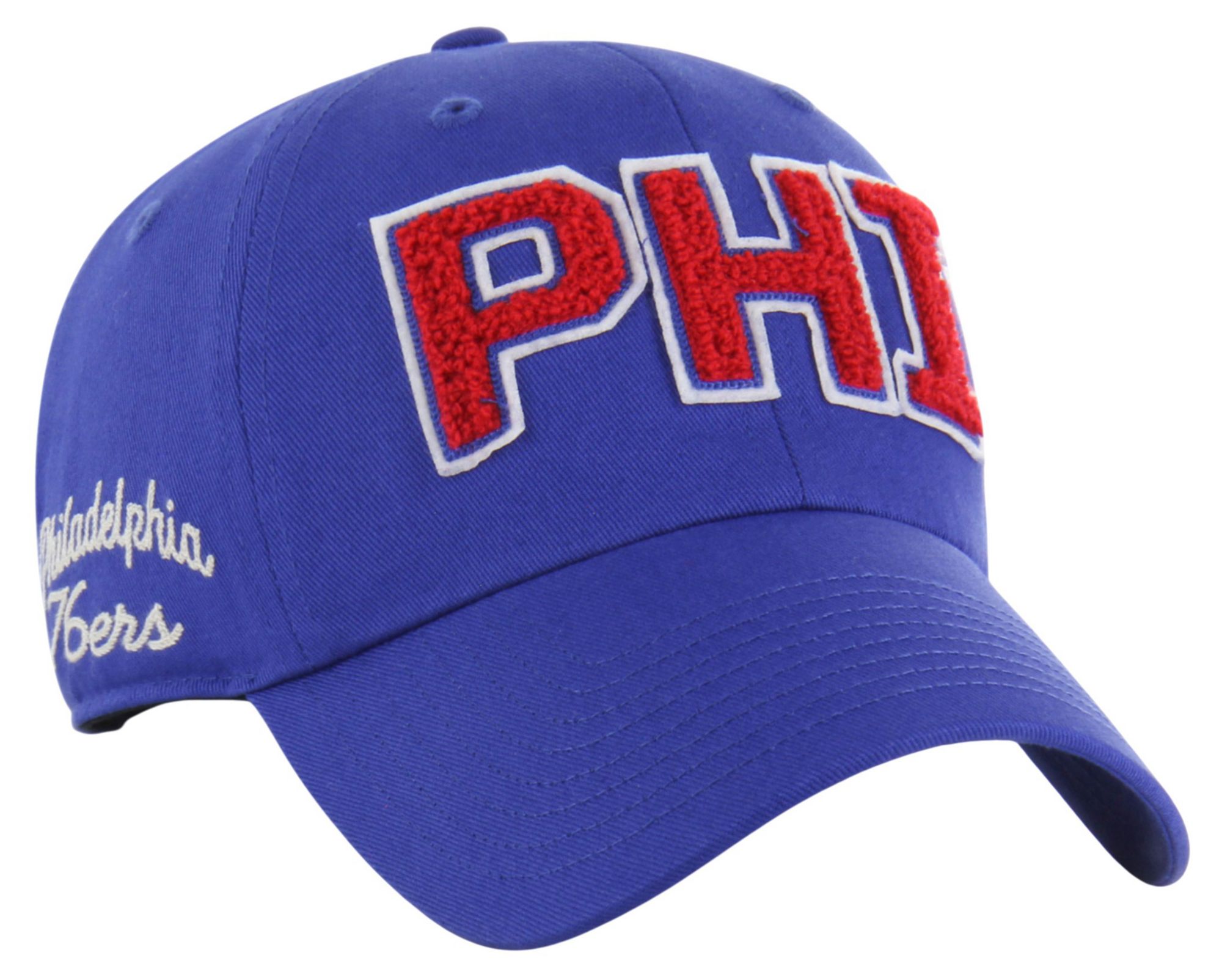'47 Women's Philadelphia 76ers Blue Zoey Clean Up Adjustable Hat product image