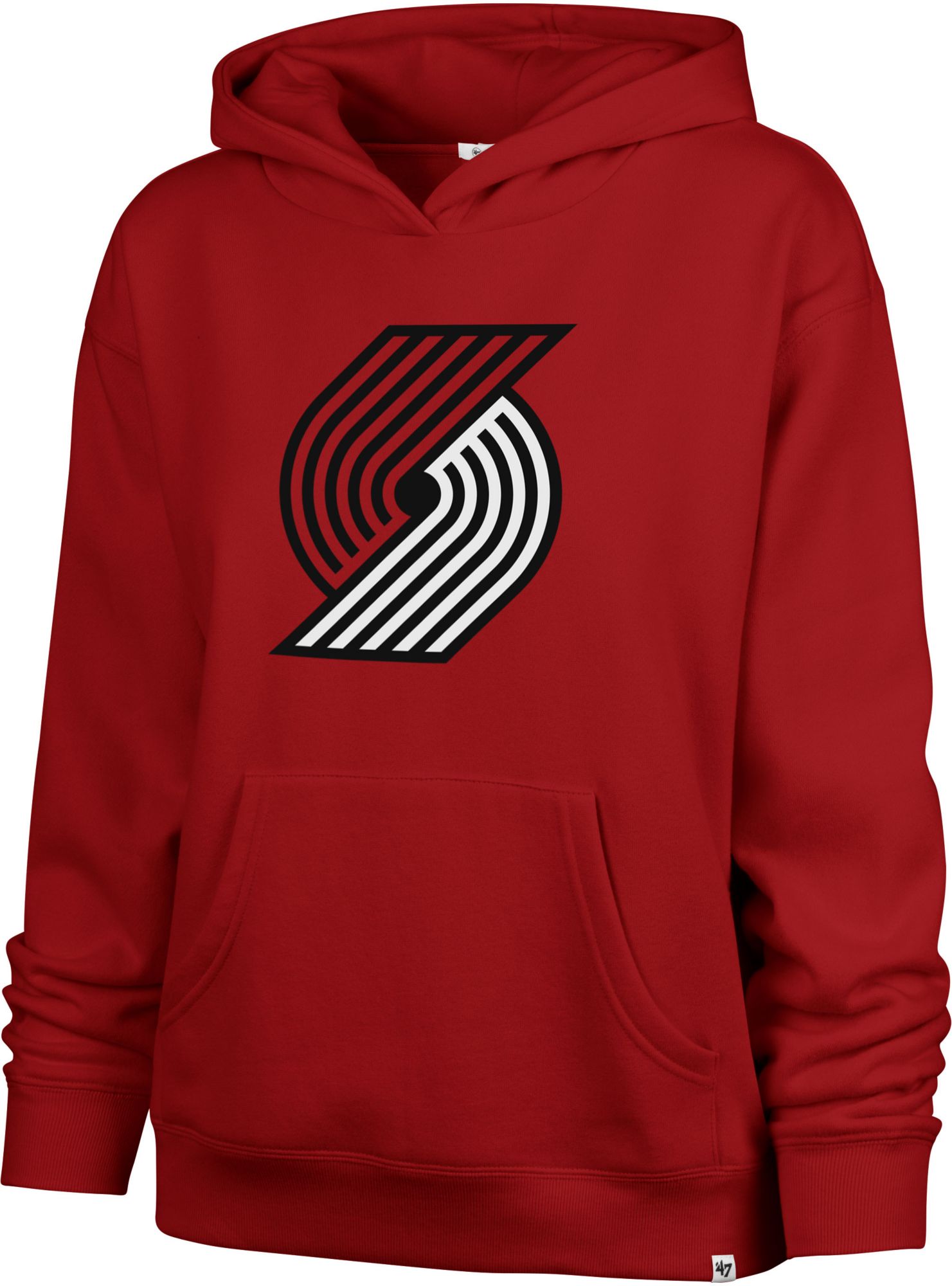 '47 Women's Portland Trail Blazers Red Naomi Pullover Hoodie product image