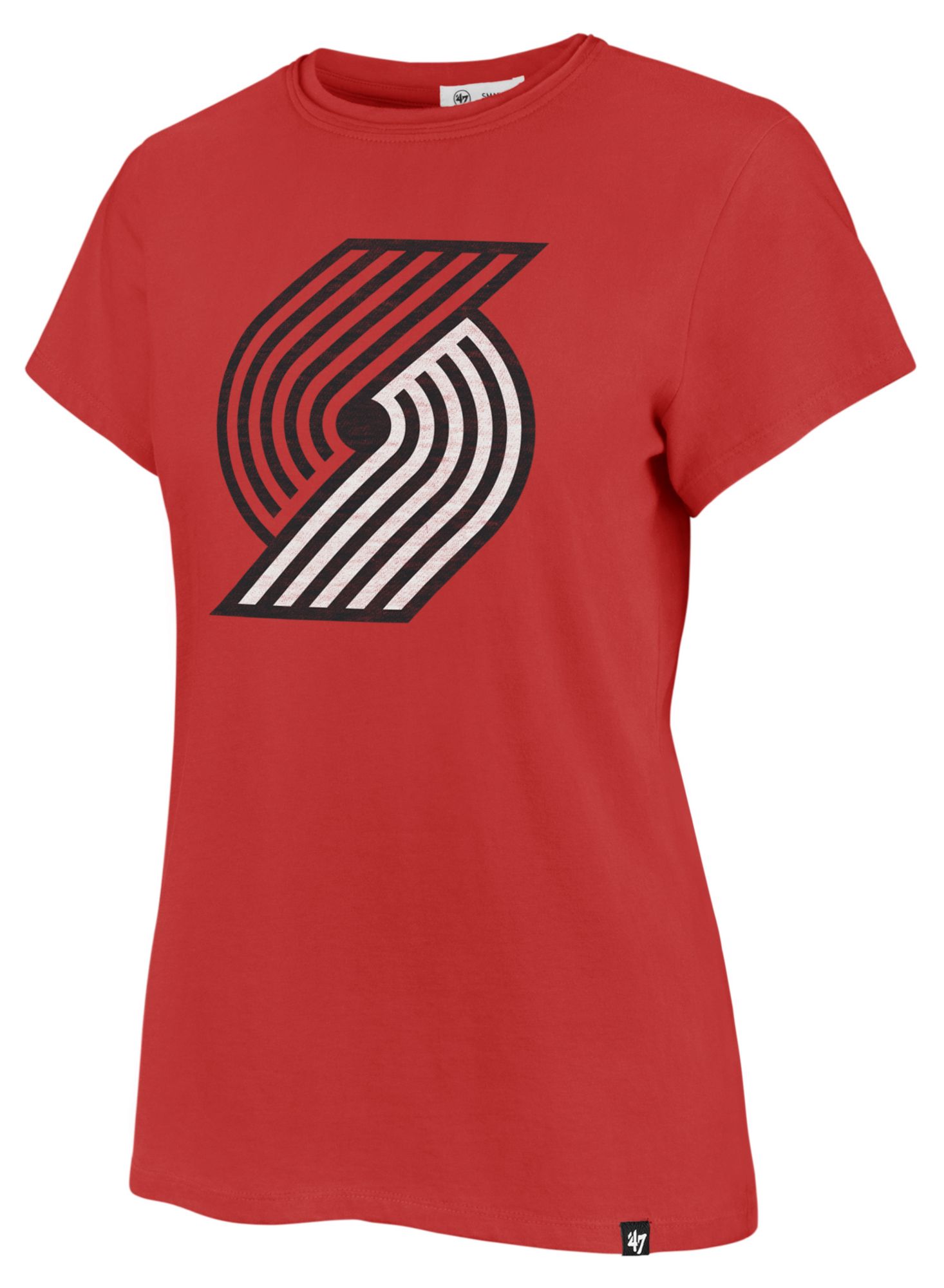'47 Women's Portland Trail Blazers Red Frankie T-Shirt product image