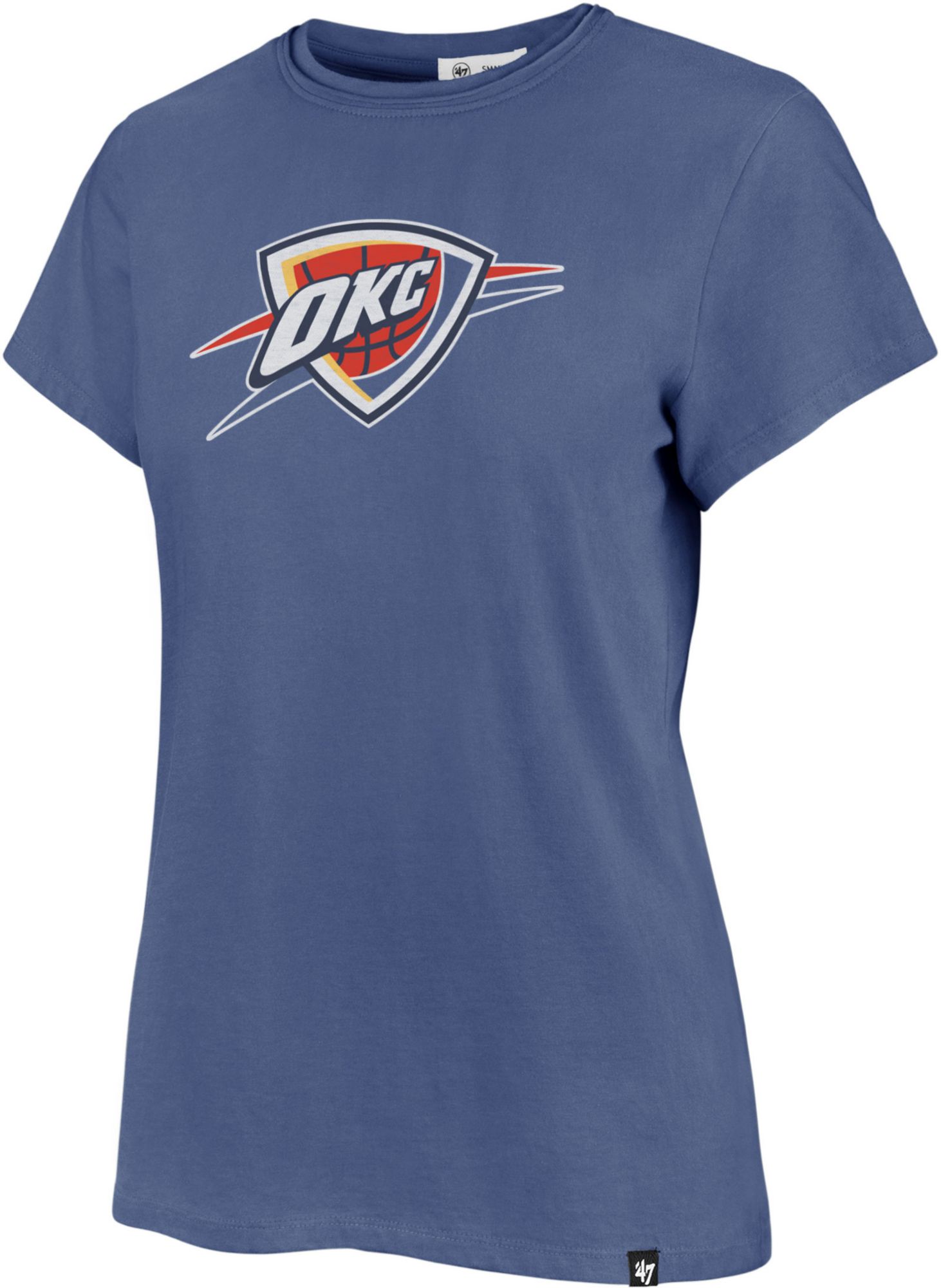 '47 Women's Oklahoma City Thunder Blue Frankie T-Shirt product image