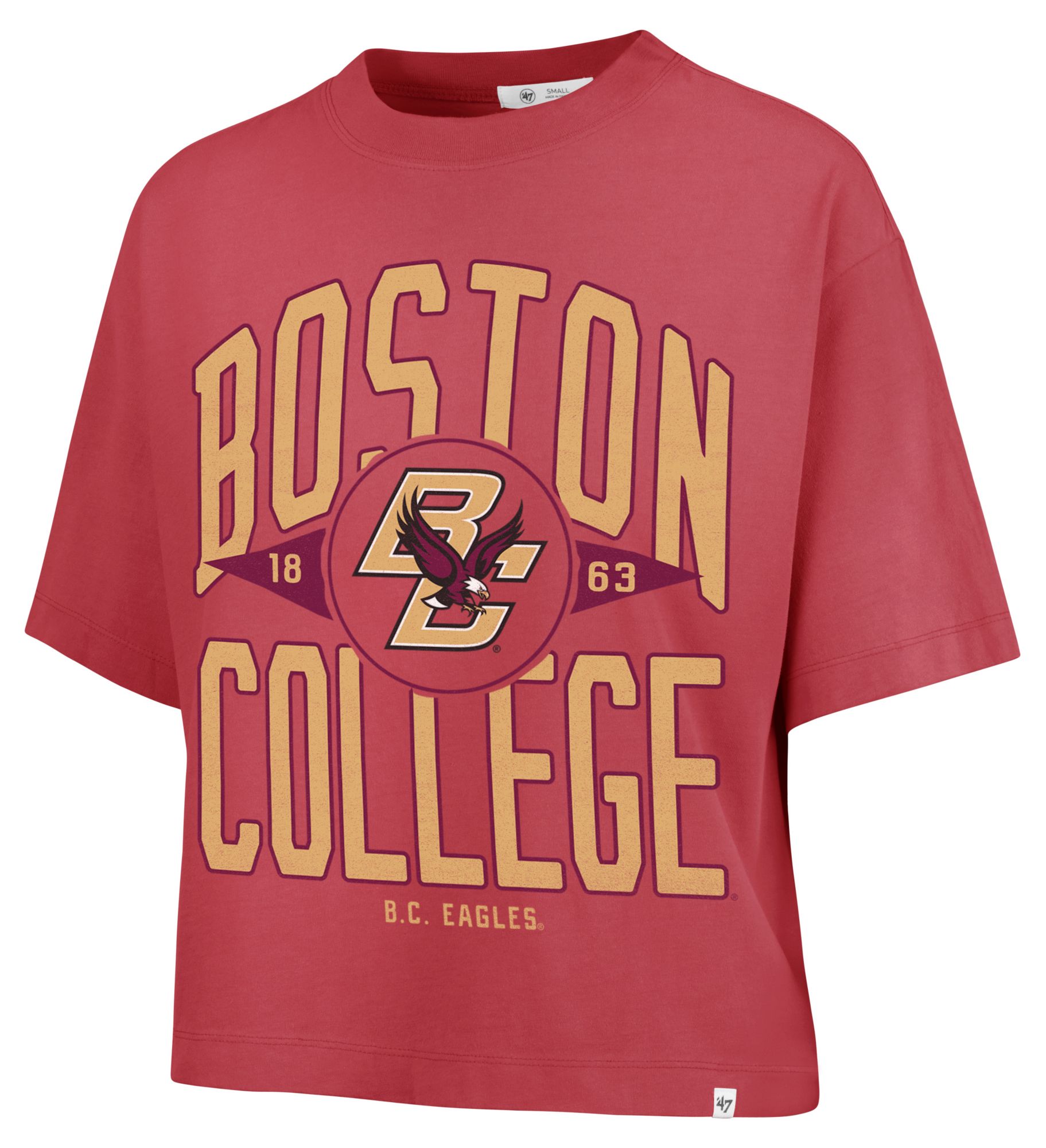 '47 Women's Boston College Eagles Cayenne Ravine Short Sleeve T-Shirt product image