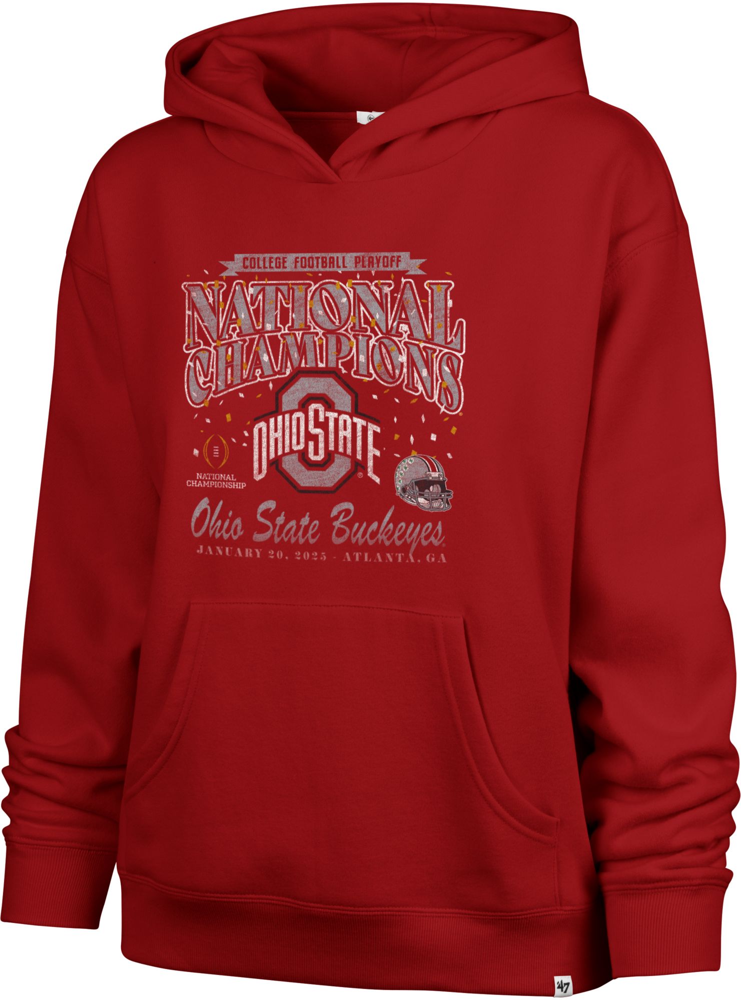 '47 Women's 2024-25 National Champions Ohio State Buckeyes Naomi Pullover Hoodie product image