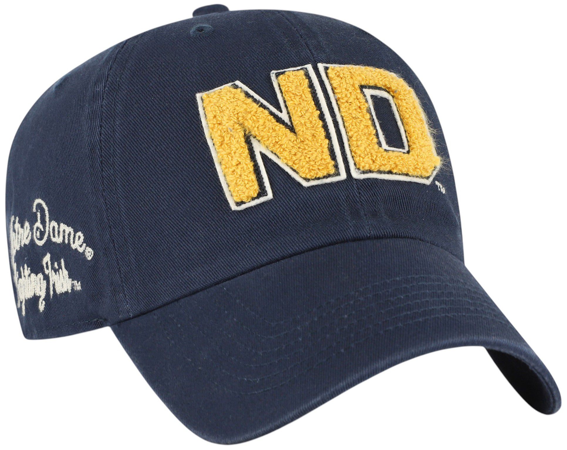 47 Women's Notre Dame Fighting Irish Navy Zoey Clean Up Adjustable Hat product image