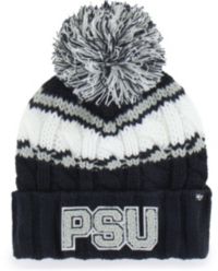 \'47 Women\'s Penn State Nittany Lions Navy Emma Cuffed Knit Pom Beanie NWOT 47 Men main image 4