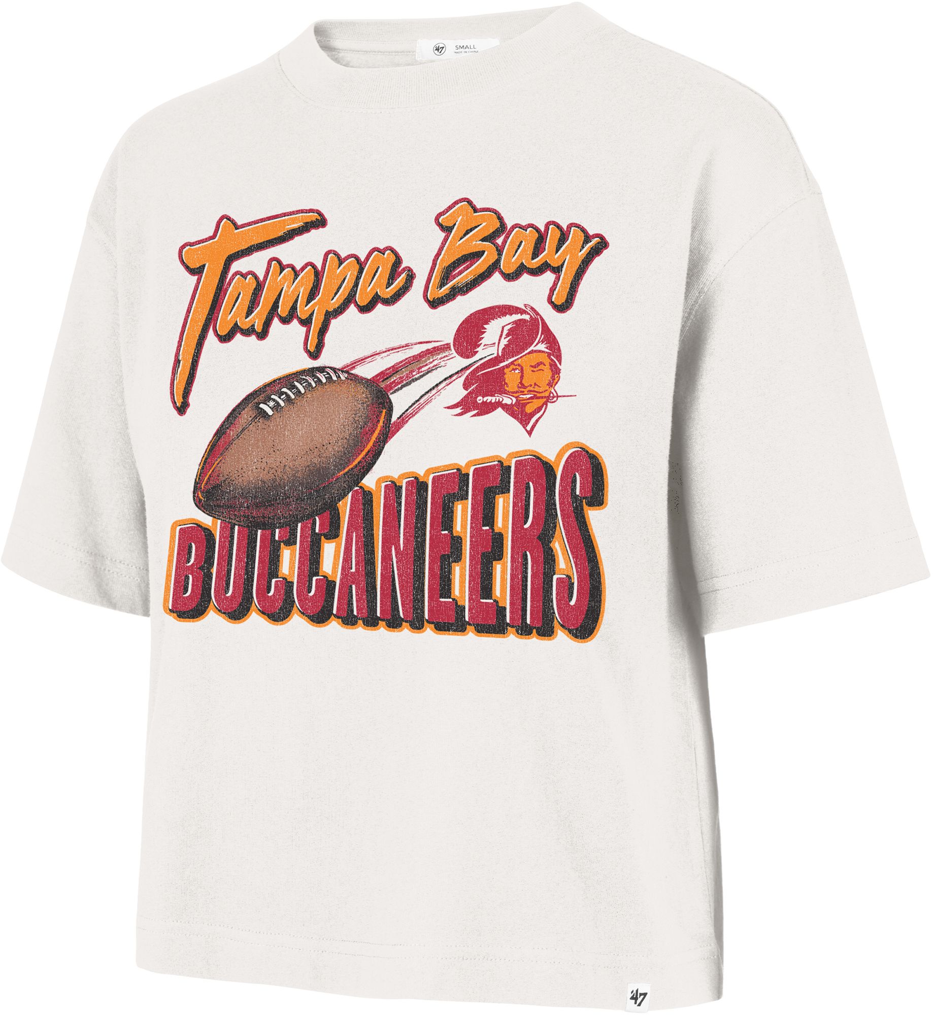 '47 Women's Tampa Bay Buccaneers Sandstone Dime Time City T-Shirt product image