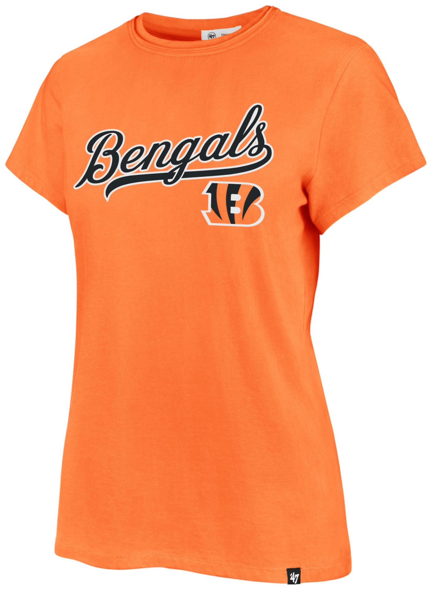'47 Women's Cincinnati Bengals Orange Tailsweep Frankie T-Shirt product image