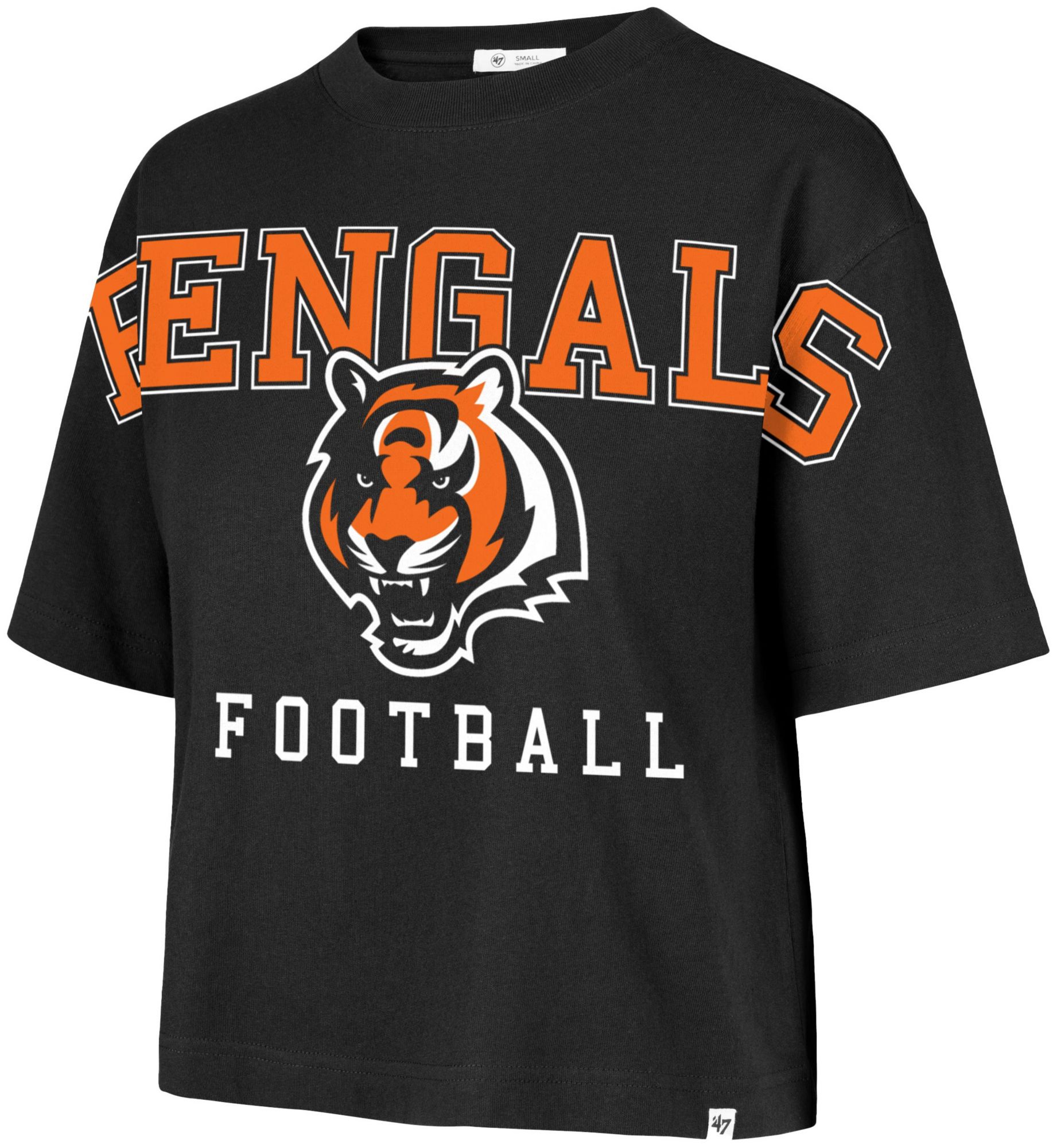 '47 Women's Cincinnati Bengals Black Outreach T-Shirt product image