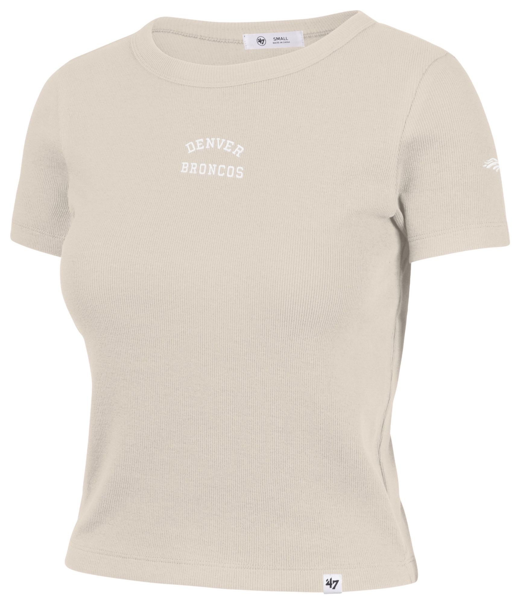 '47 Women's Denver Broncos Mojave Baby Rib T-Shirt product image