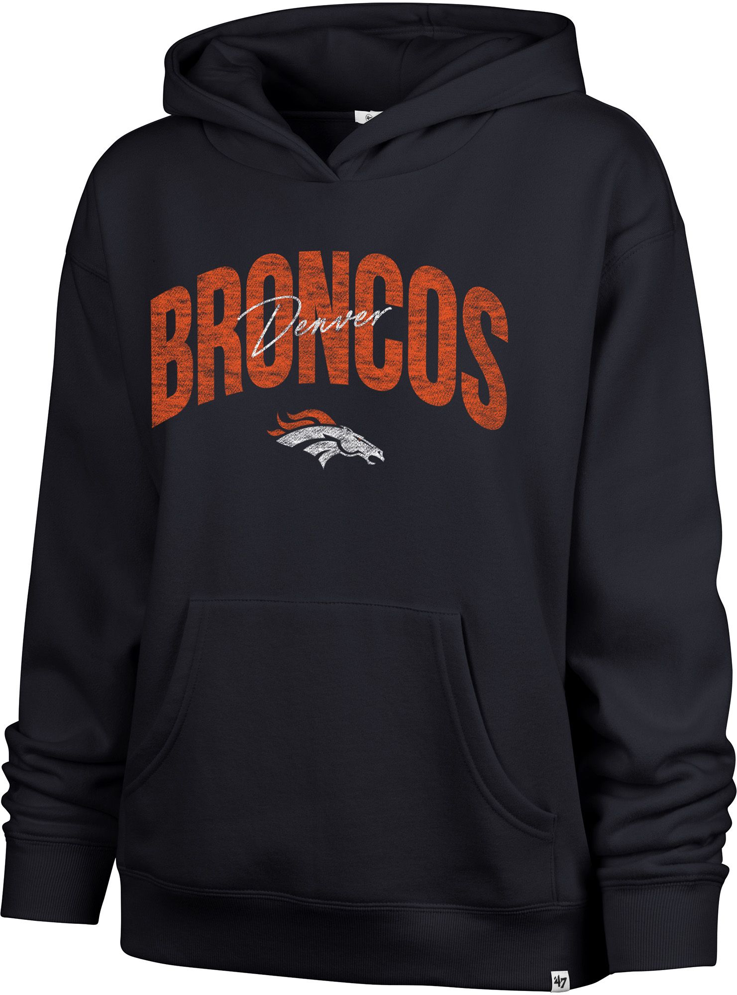 '47 Women's Denver Broncos Navy Naomi Hoodie product image