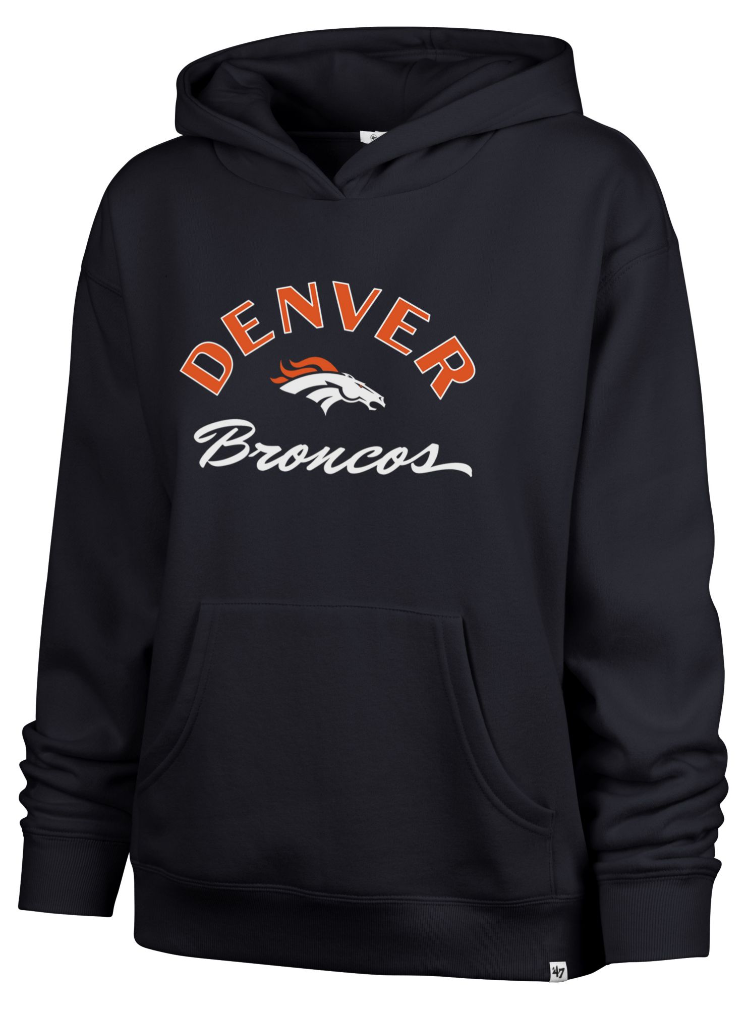 '47 Women's Denver Broncos Navy Naomi Pullover Hoodie product image