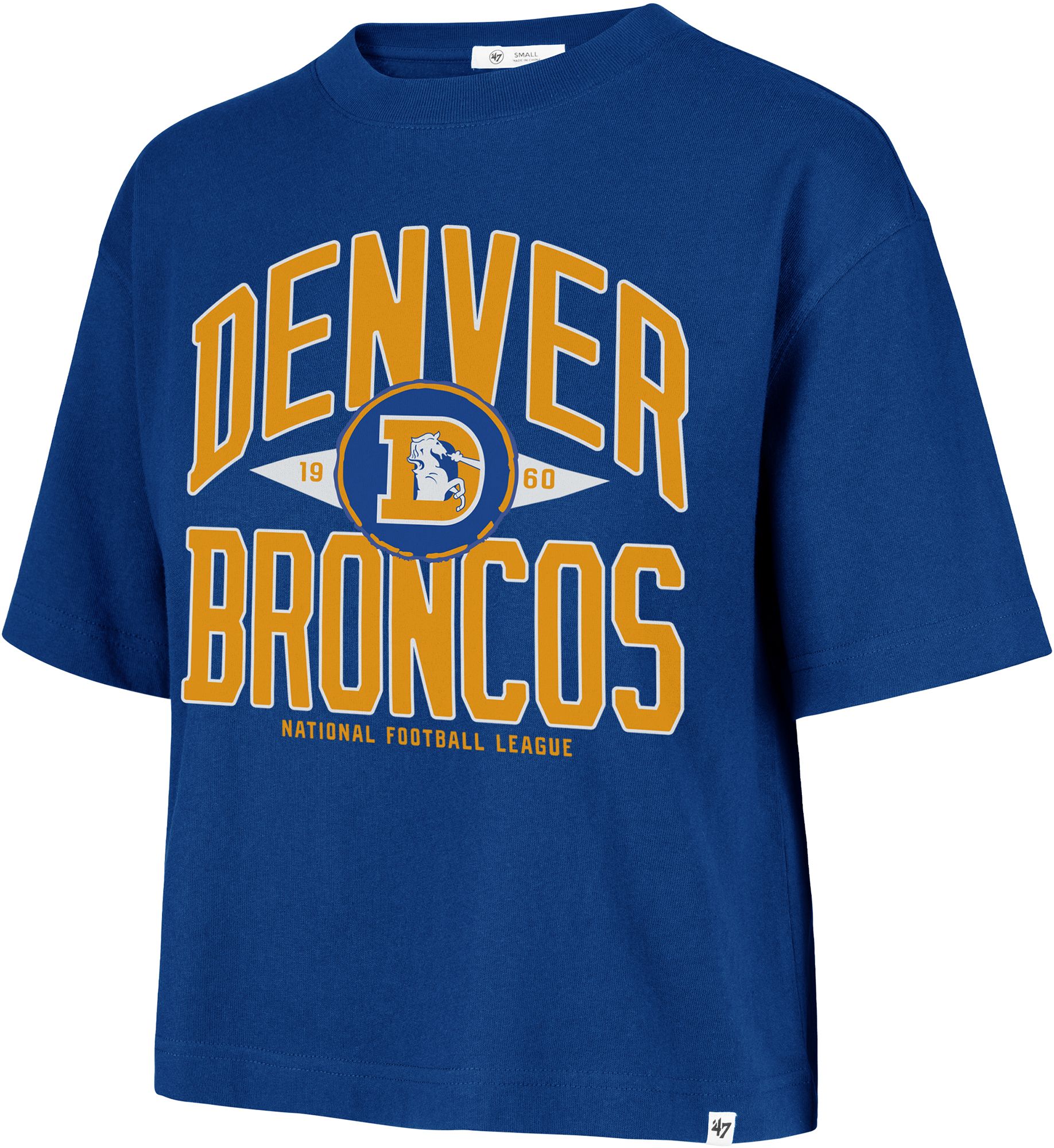 '47 Women's Denver Broncos Royal Reed City T-Shirt product image