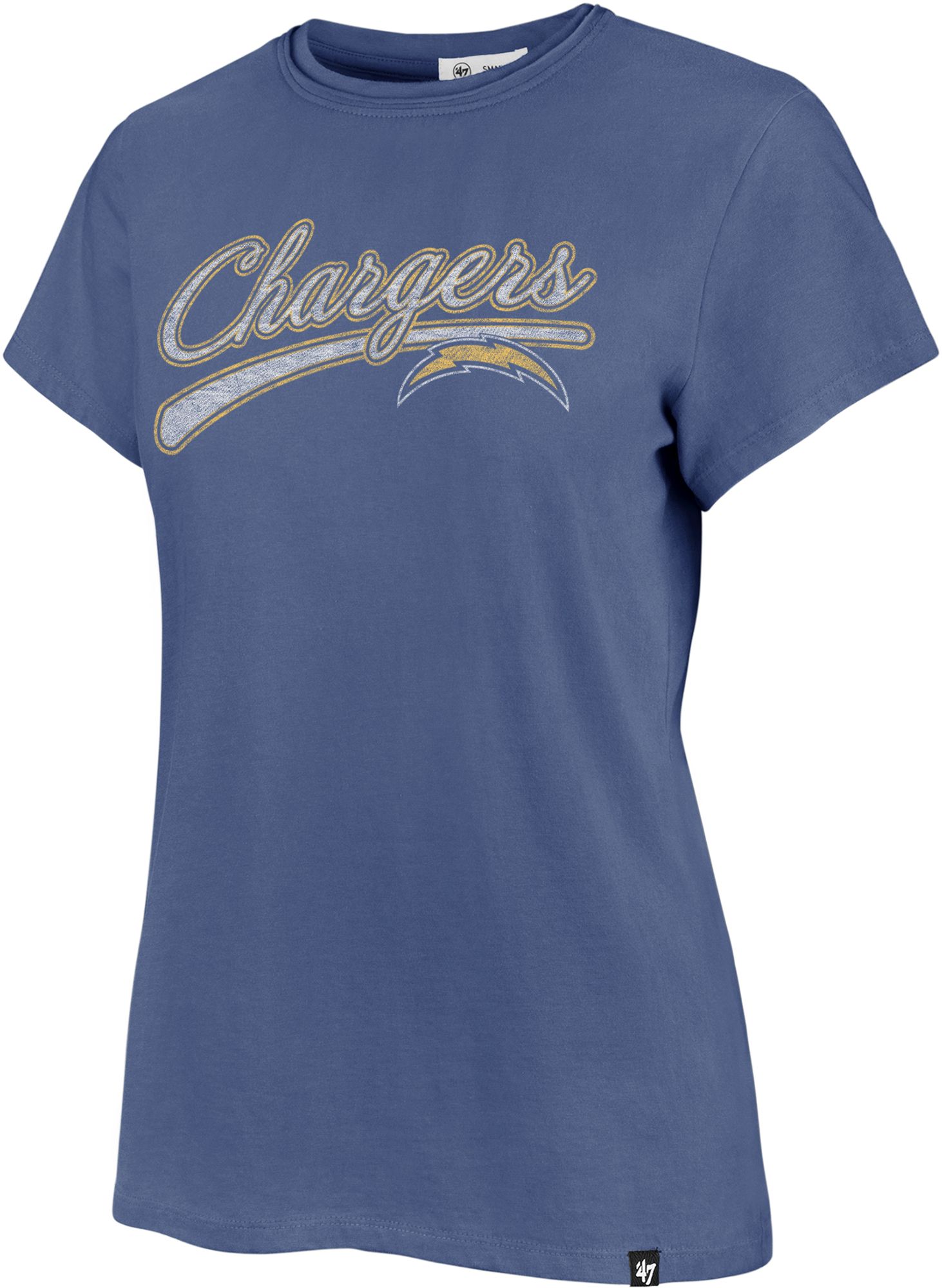 '47 Women's Los Angeles Chargers Blue Believer T-Shirt product image