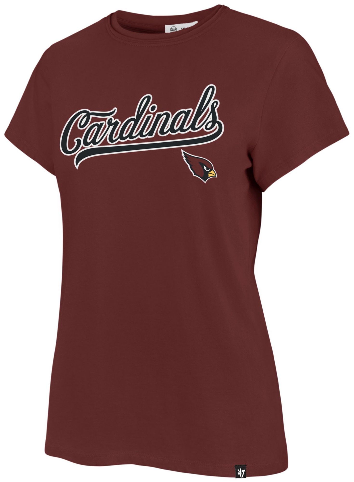 '47 Women's Arizona Cardinals Red Tailsweep Frankie T-Shirt product image
