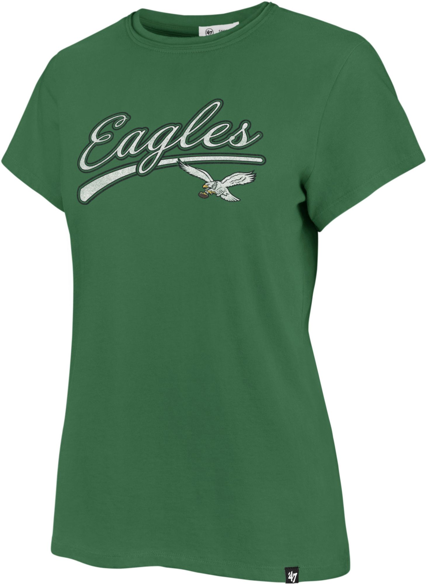 '47 Women's Philadelphia Eagles Kelly Green Believer T-Shirt product image